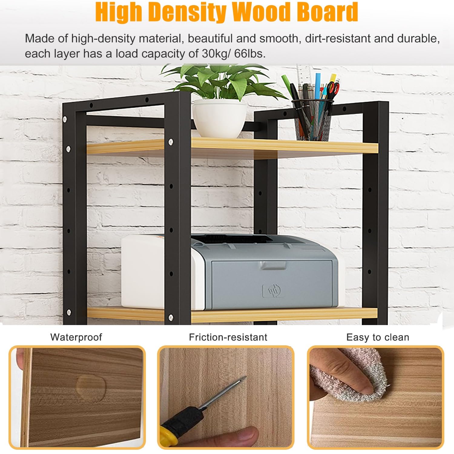 Amazon.com: OVZXSD 7-tier Av Media Stand, Audio Rack With