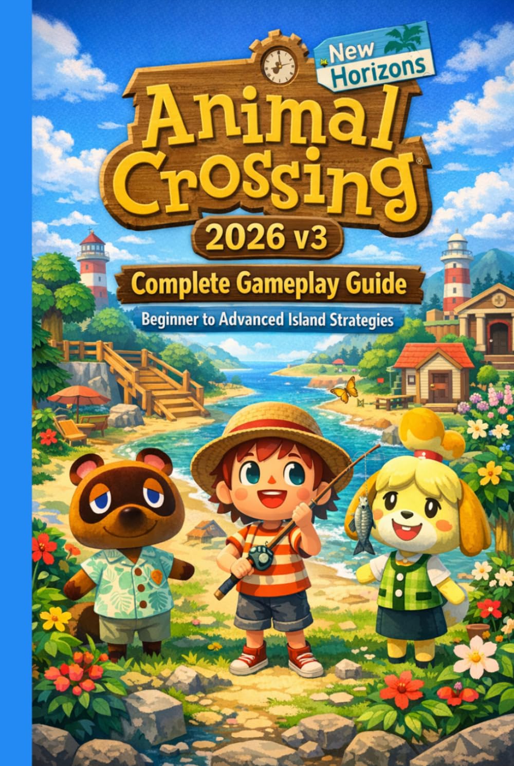 Animal Crossing New Horizons 2026 v3 Complete Gameplay Guide: Beginner to Advanced Island Strategies      Hardcover – March 14, 2026