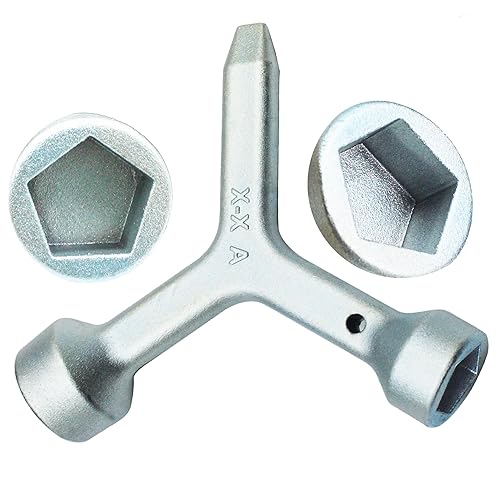 Meter Curb Box Key MKF2 Triangular Curb Box Wrench Electric