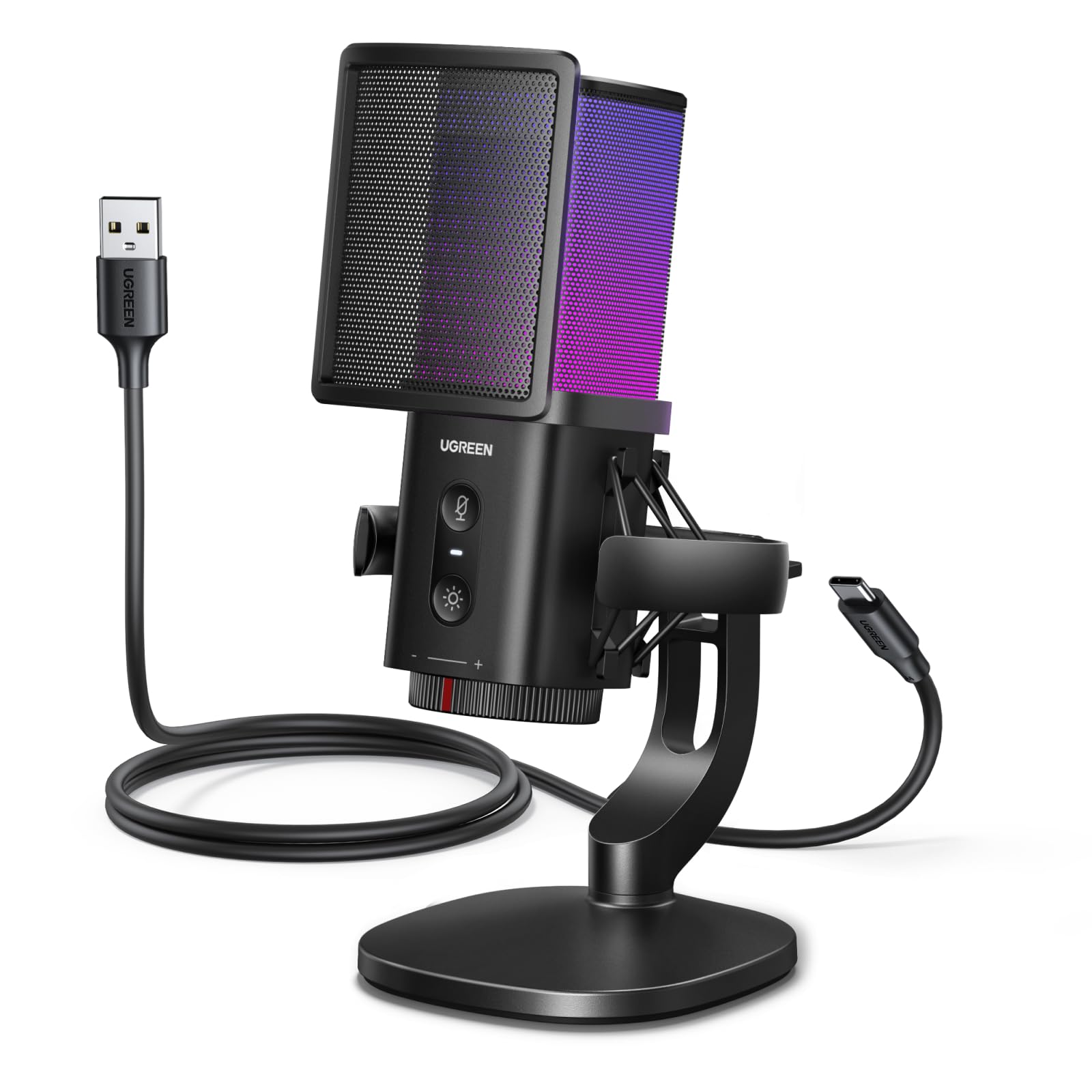 UGREEN USB Gaming Microphone with Shock Mount