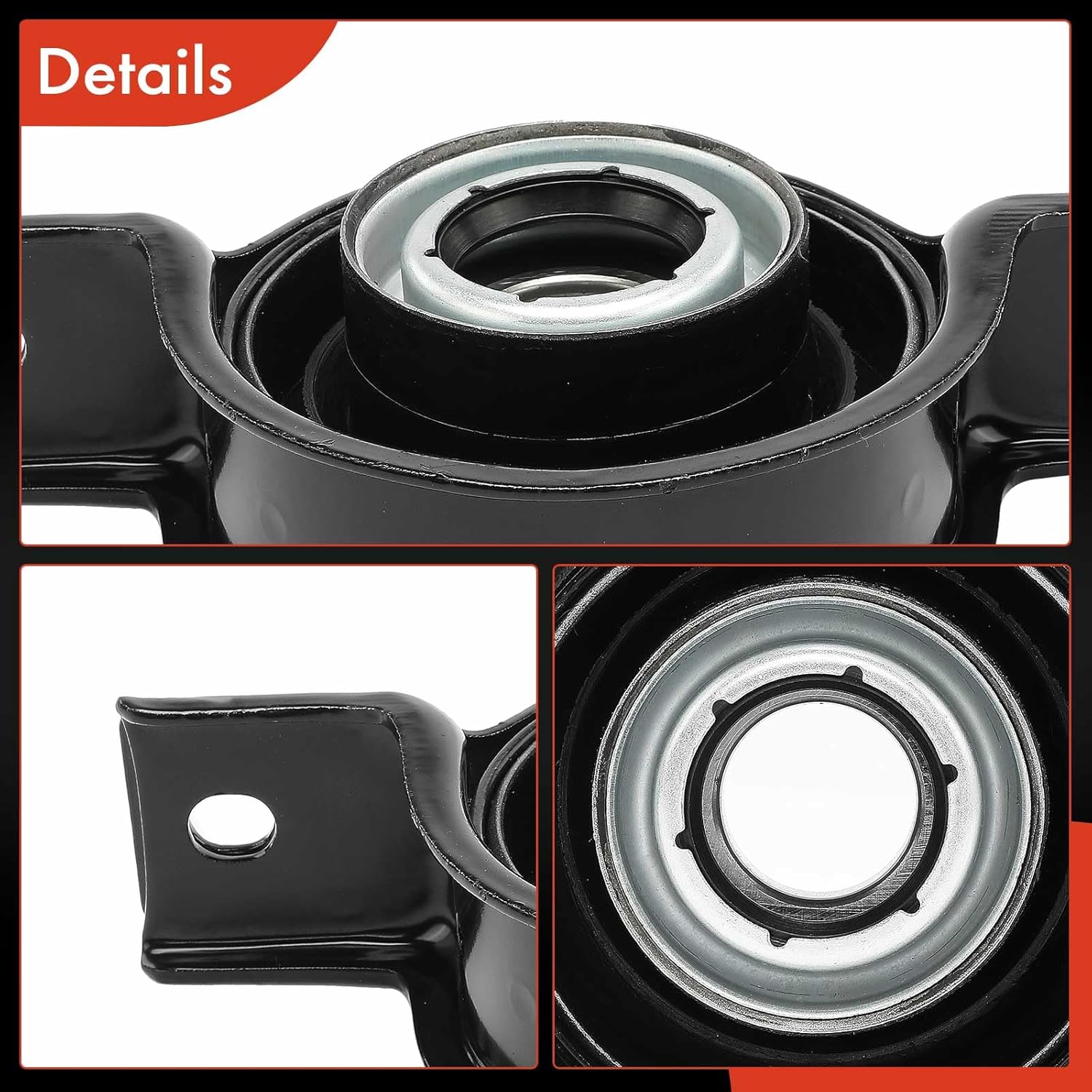 A-Premium Rear Drive Shaft Center Support Bearing Compatible with Kia Sportage 2005-2010 & Hyundai Tucson 2005-2010, 4WD/AWD, Replace# DS1344J100, Driveshaft Carrier Bearing