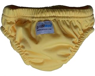 Bambinex 032097YE - Pañal de natación, talla grande, talla grande, color amarillo