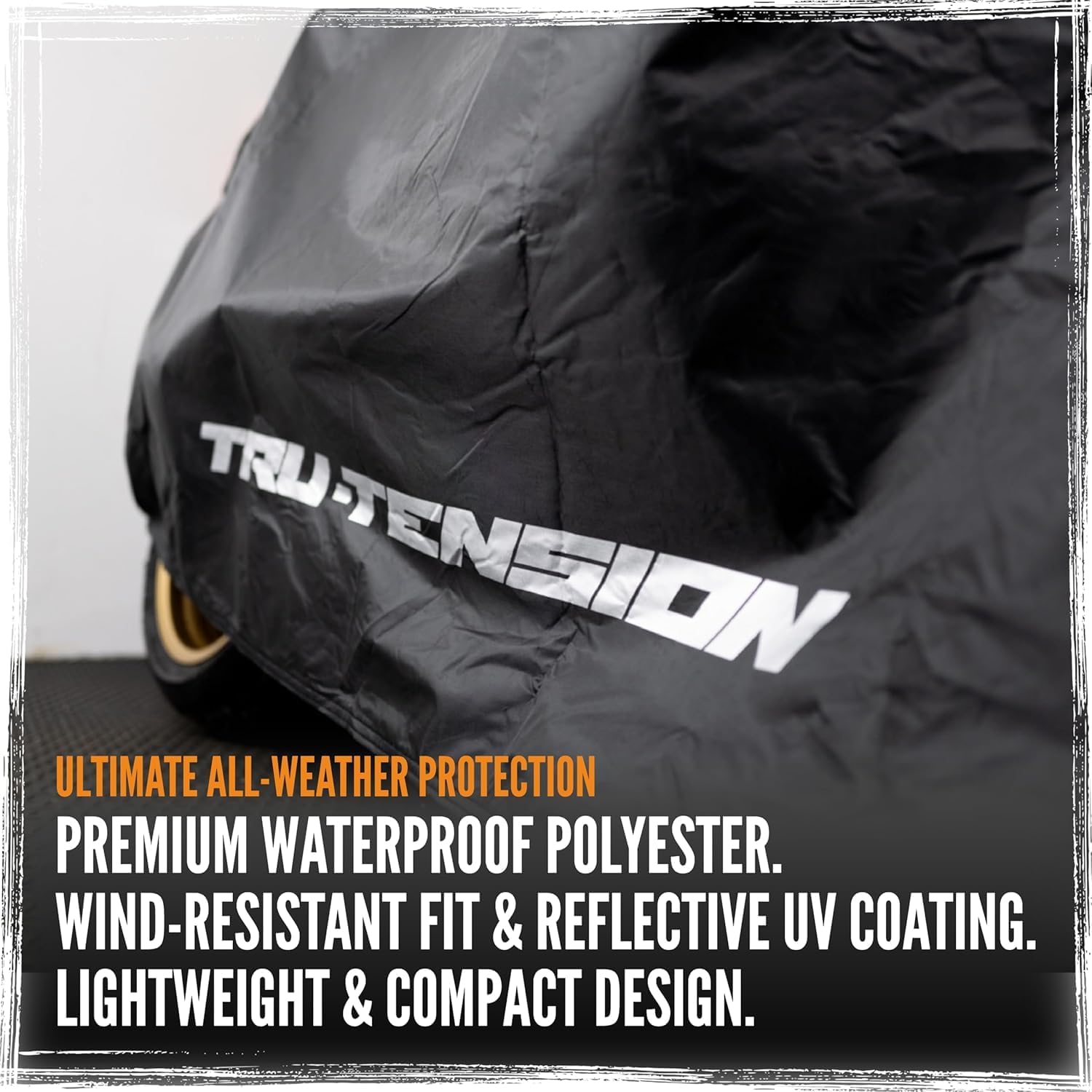 TruTension | Heavy Duty Motorcycle Rain Cover | Motorcycle Tools & Accessories | XL