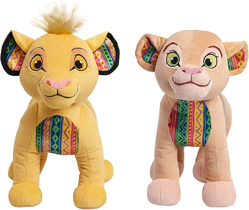 Miniatura 4 de Just Play Disney El Rey León 30 aniversario de peluche grande - Nala, juguetes para niños a partir de 2 años