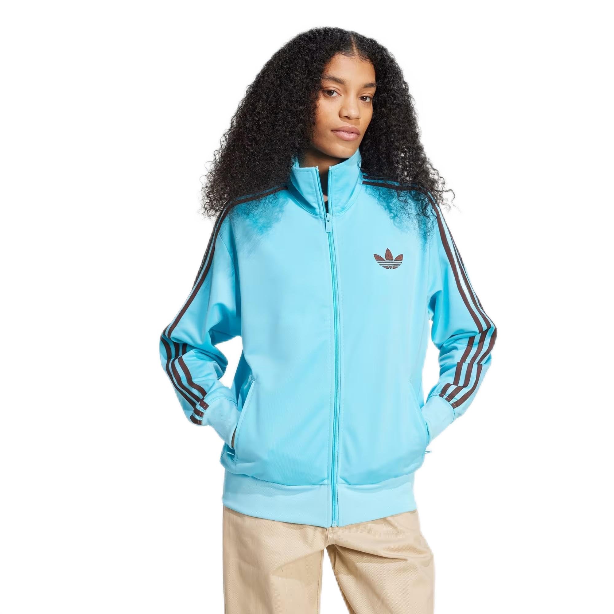 adidas Adicolor Classic Firebird Loose Sweatshirt für Damen, blu, M