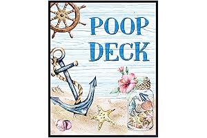 Seashell Bathroom Decor and Accessories: Coastal Nautical Ocean Decor