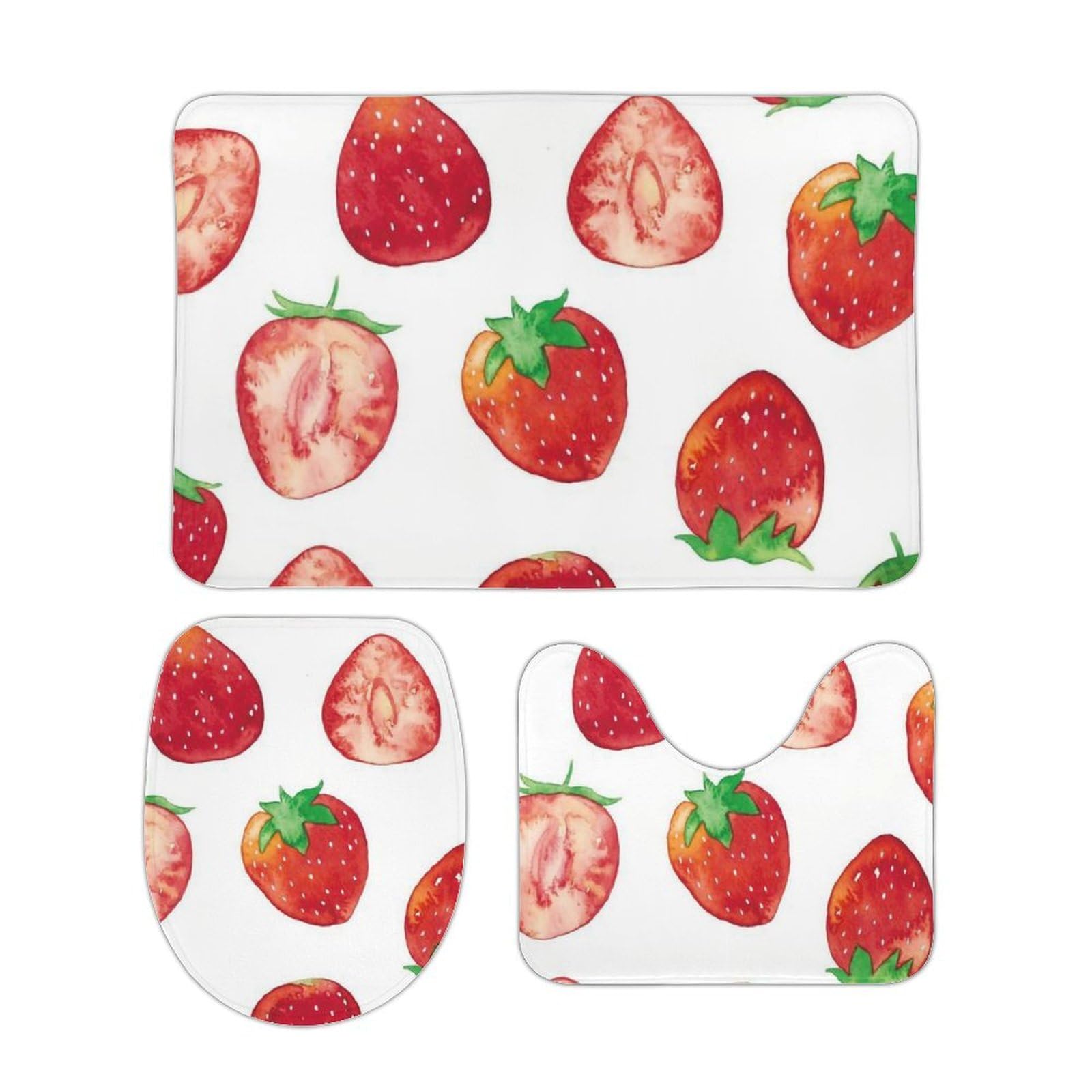 ご確認用　バスケットいちご　　カフェマット DOG GOODS】チェックカフェマット