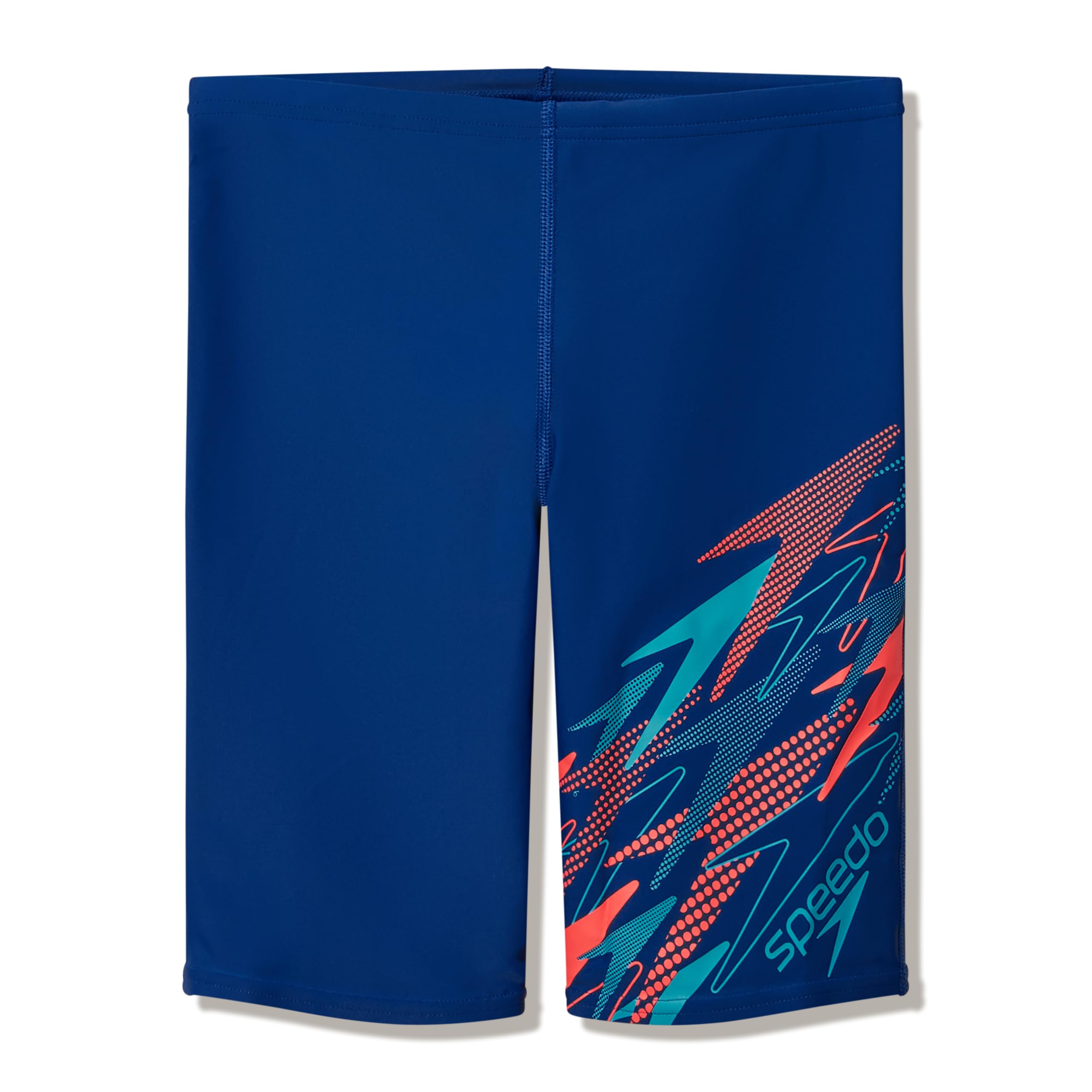 Speedo Boys Medley Logo Jammer Swimmers Blue Size 14 Years