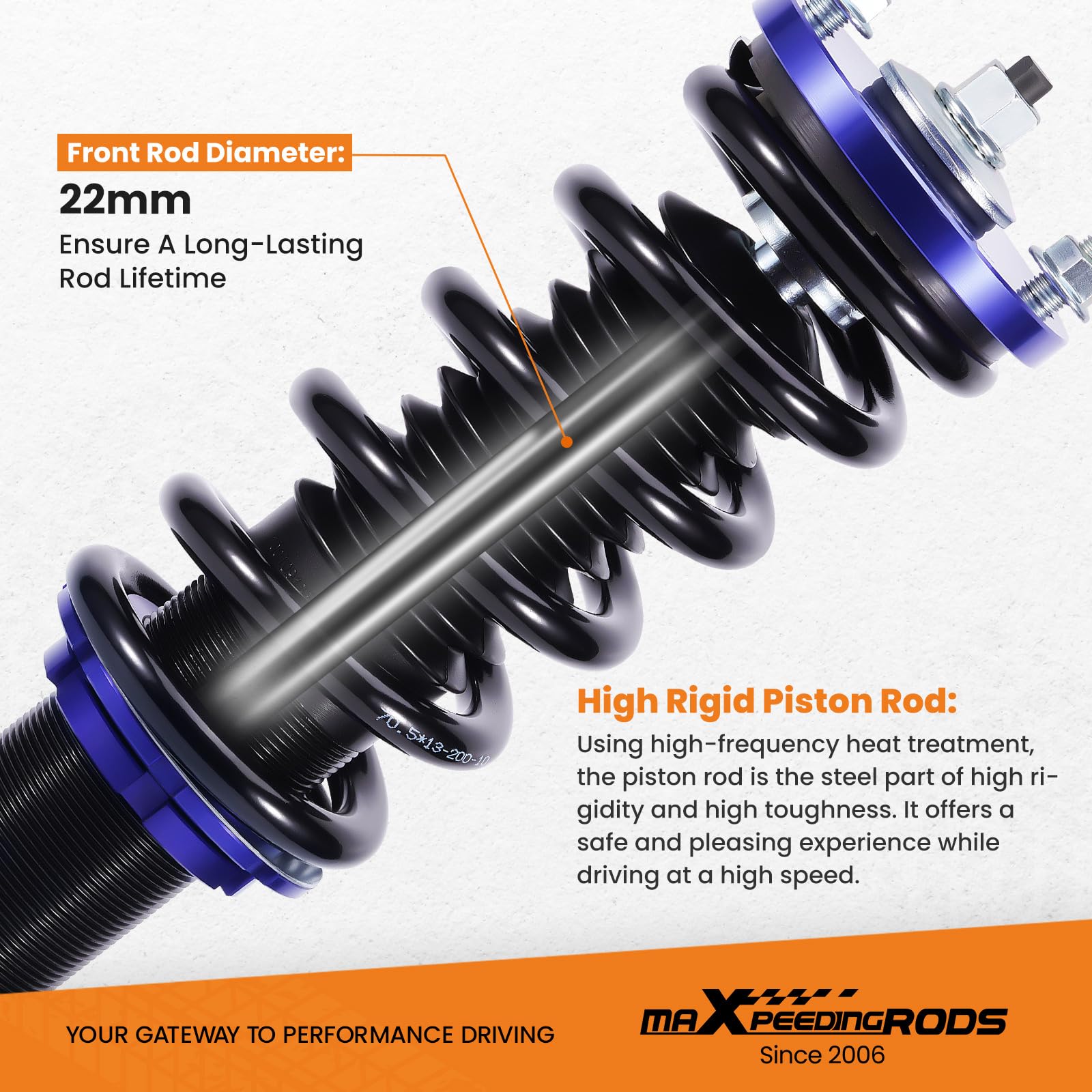 maXpeedingrods Coilovers for Honda CR-V 1996-2001 RD1 RD2 RD3 FWD