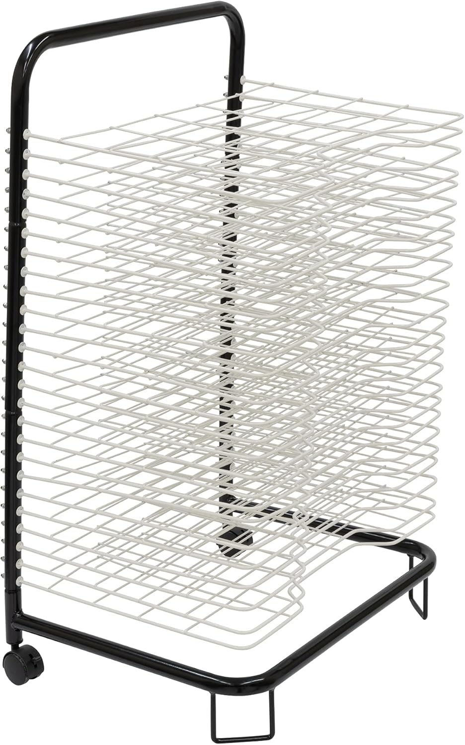Pearington Mobile Wide Art Drying Rack for Classrooms, Art