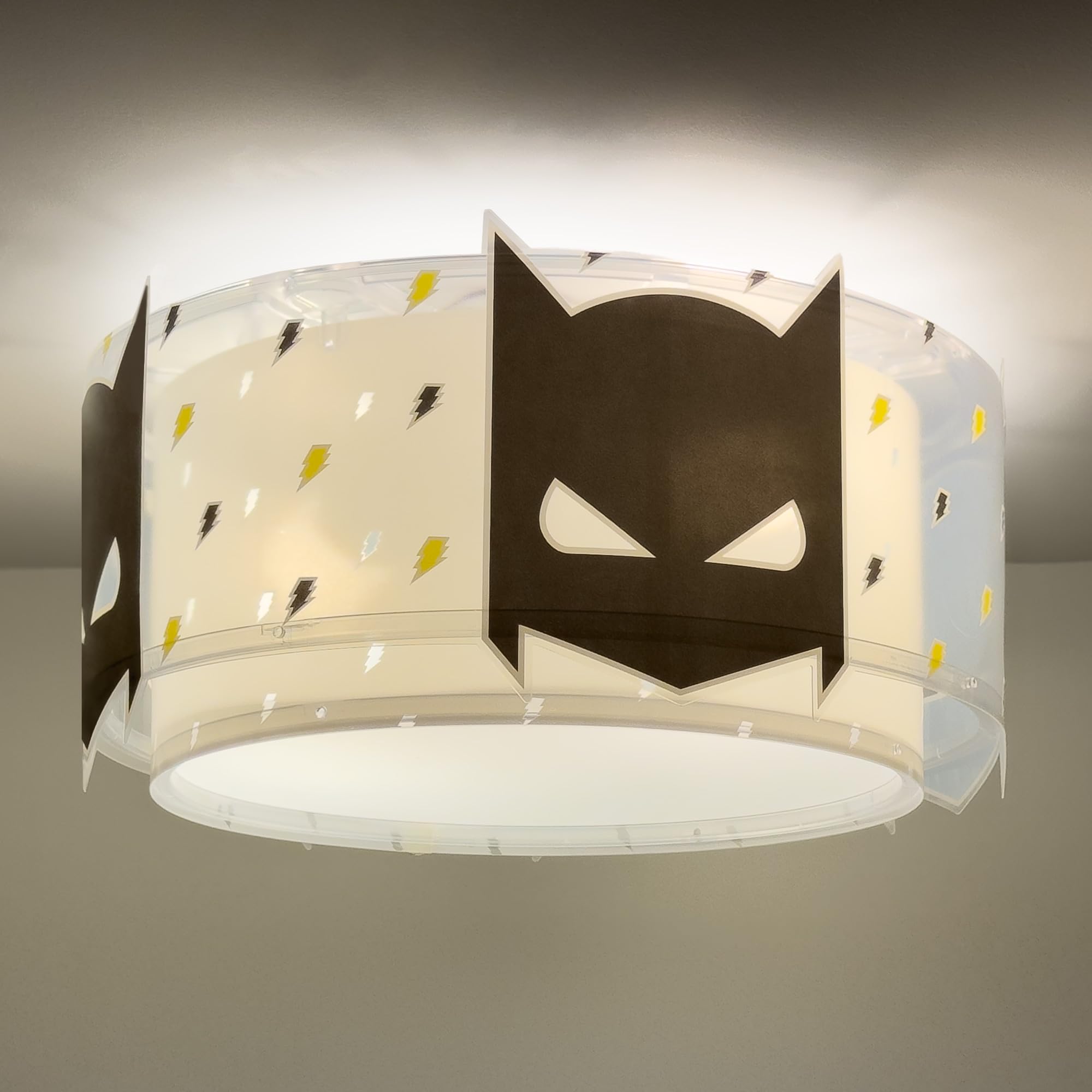 Dalber Lampa sufitowa dla dzieci Dark Hero Superhero