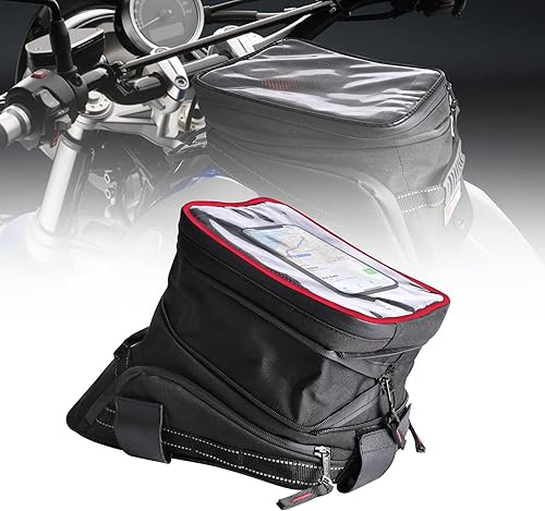 Miniatura 10 de Sresk Bolsa universal para motocicleta accesorios de deportes de potencia la mayoría de motocicletas para Yamaha para Kawasaki para Harley y más