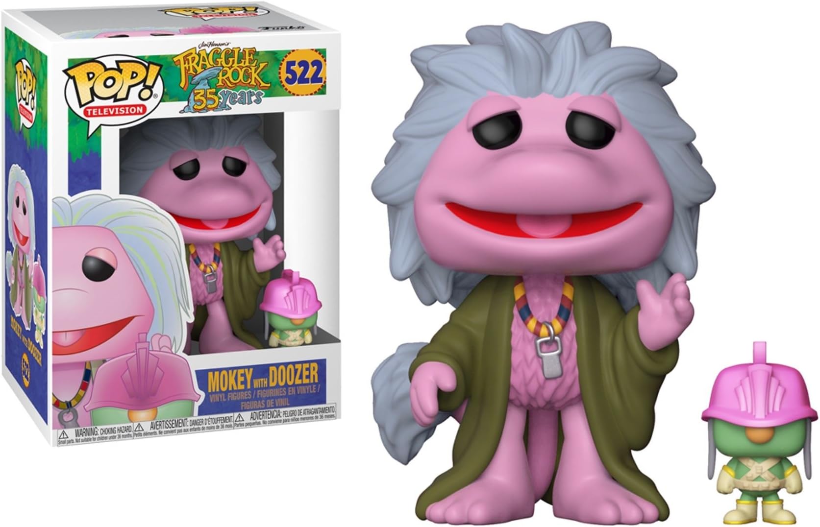Pop! Television: Fraggle Rock - Mokey with Doozer Collectible Toy