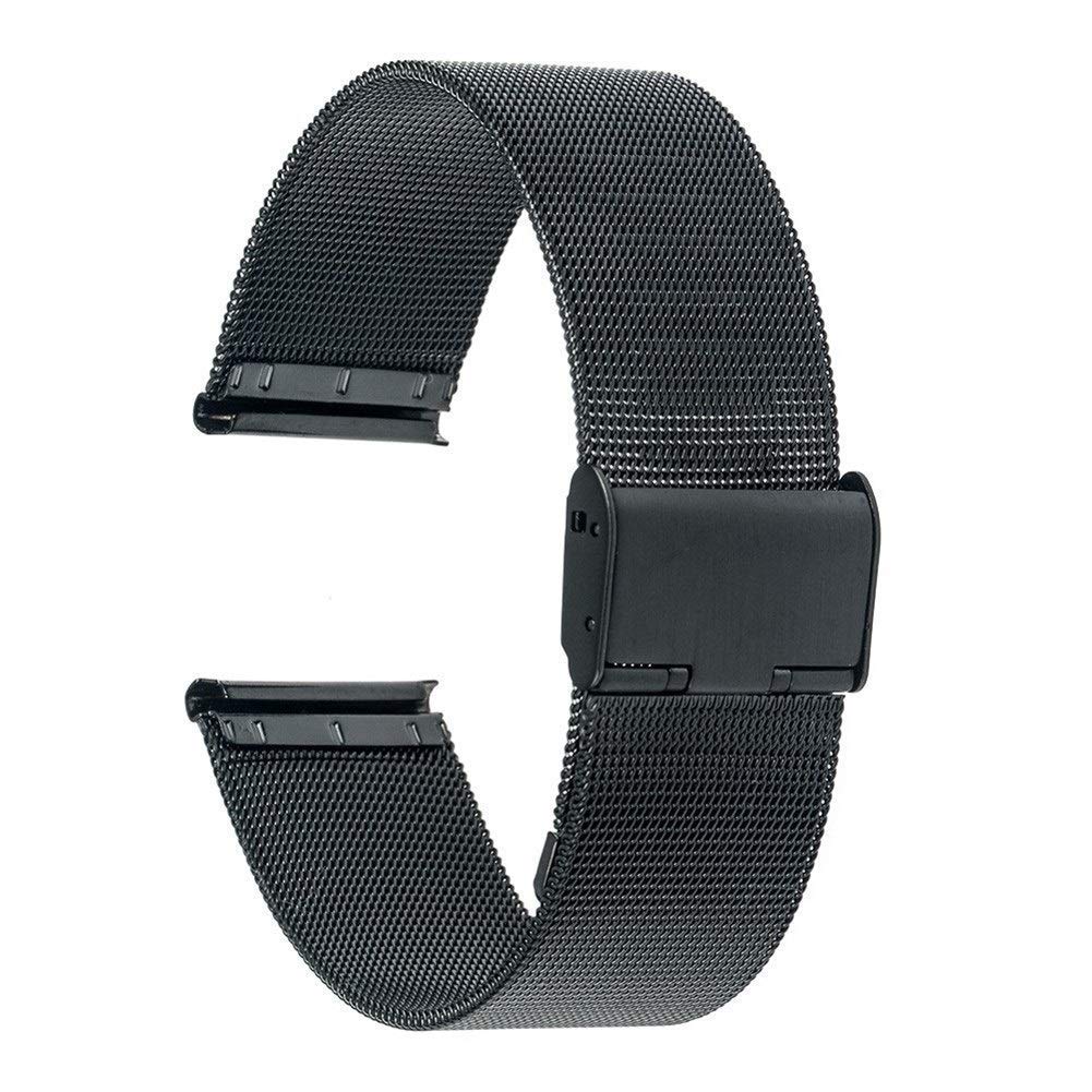 Correa de acero inoxidable de alta calidad en oro rosa de 22mm para reloj elegante 8
