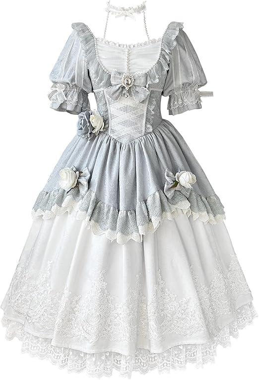 Amazon.co.jp: [SSUPTEMBER2] ロリータ風 ワンピース コスプレ