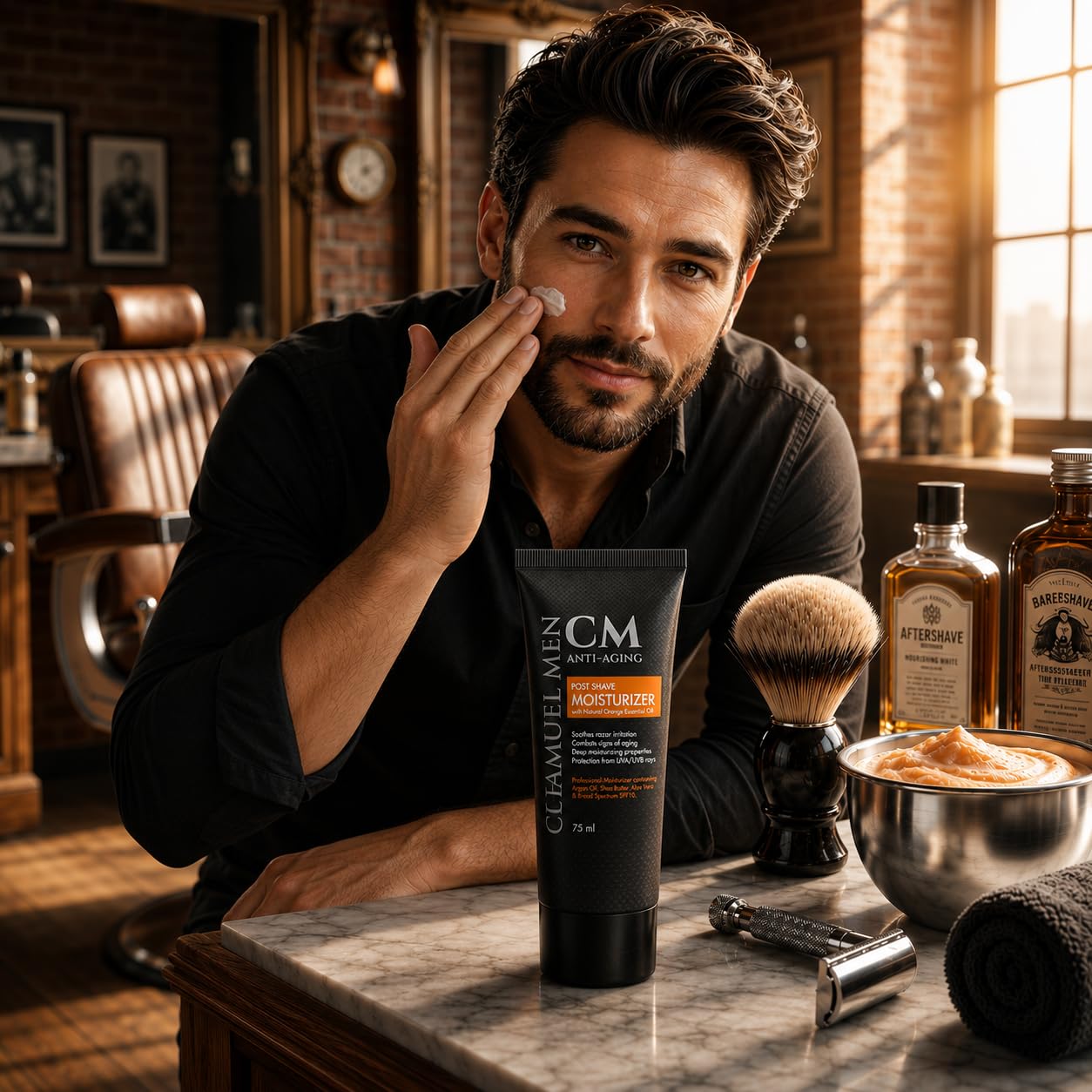 Amazon.com: Mens Face Moisturizer Anti Aging - Aftershave for Men