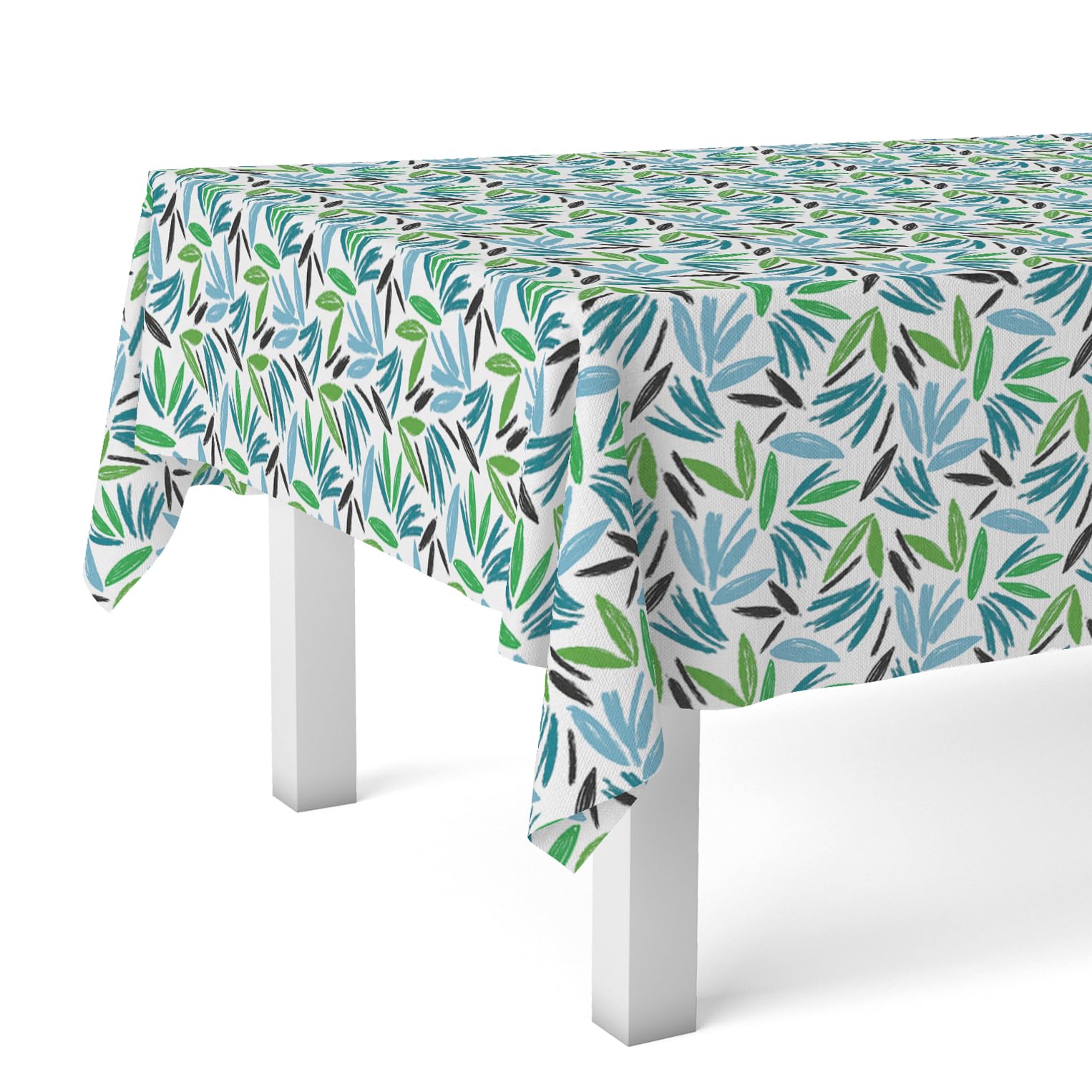 Martina Home Oilcloth Tablecloth ODET Blue 100 x 140 cm