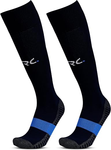 RC. ROYAL CLASS Football Socks -Knee High Unisex, Cushioned Sole, Hi-Performance, Breathable, Cotton,Ventilated,Moisture W...