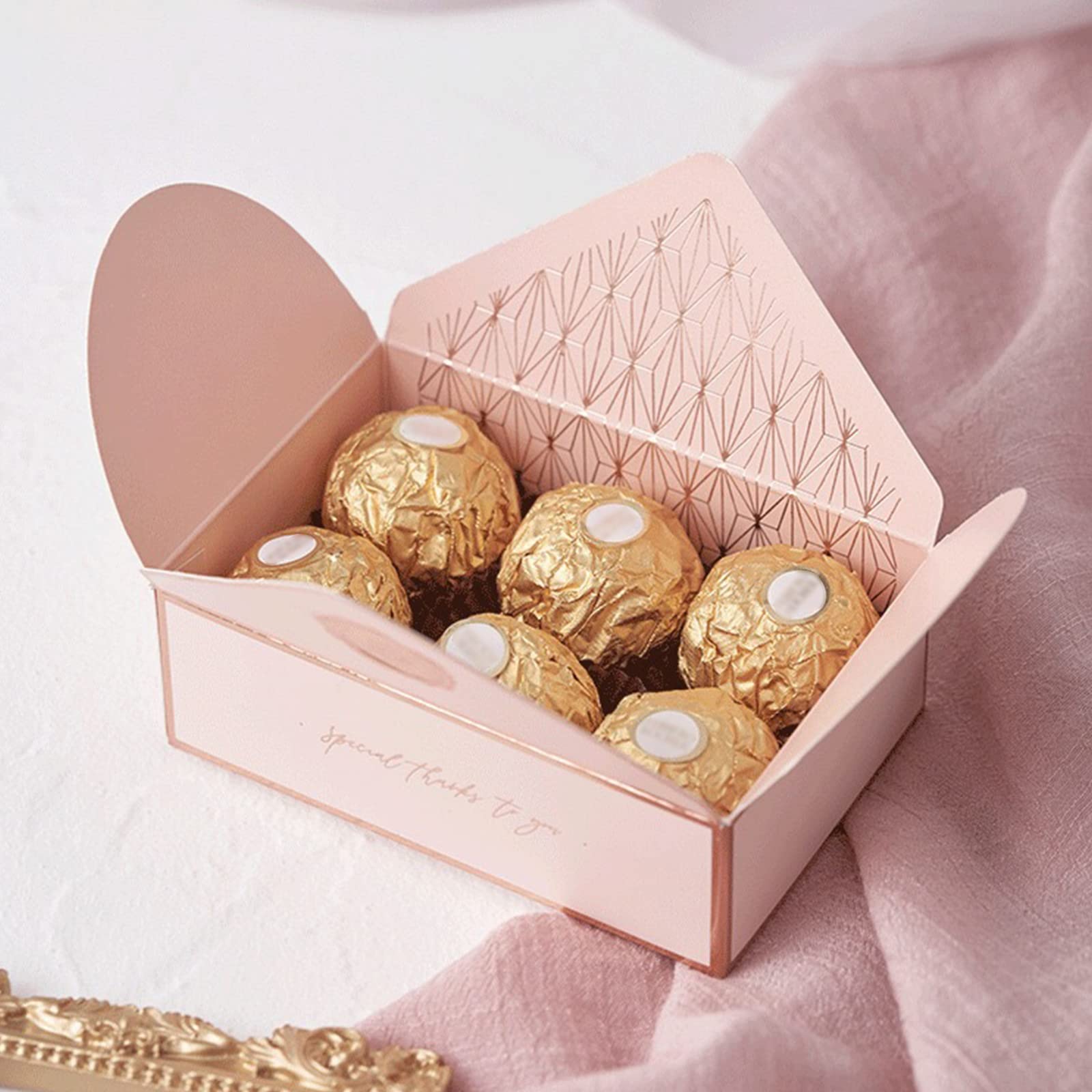 5pcs Cute Gift Candy Boxes, Empty Boxes For Birthday Party Favors | UK