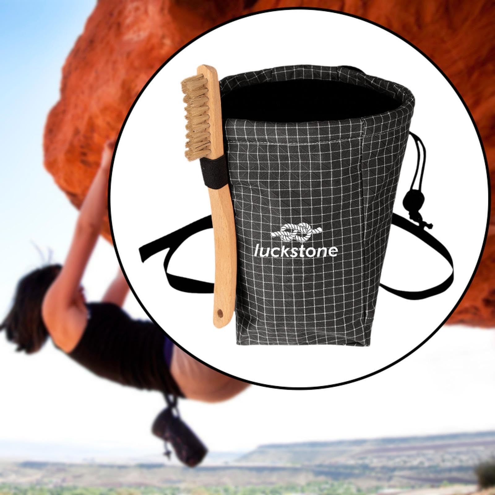 Borsa portagesso versatile per arrampicata su roccia con custodia per attività di sollevamento pesi