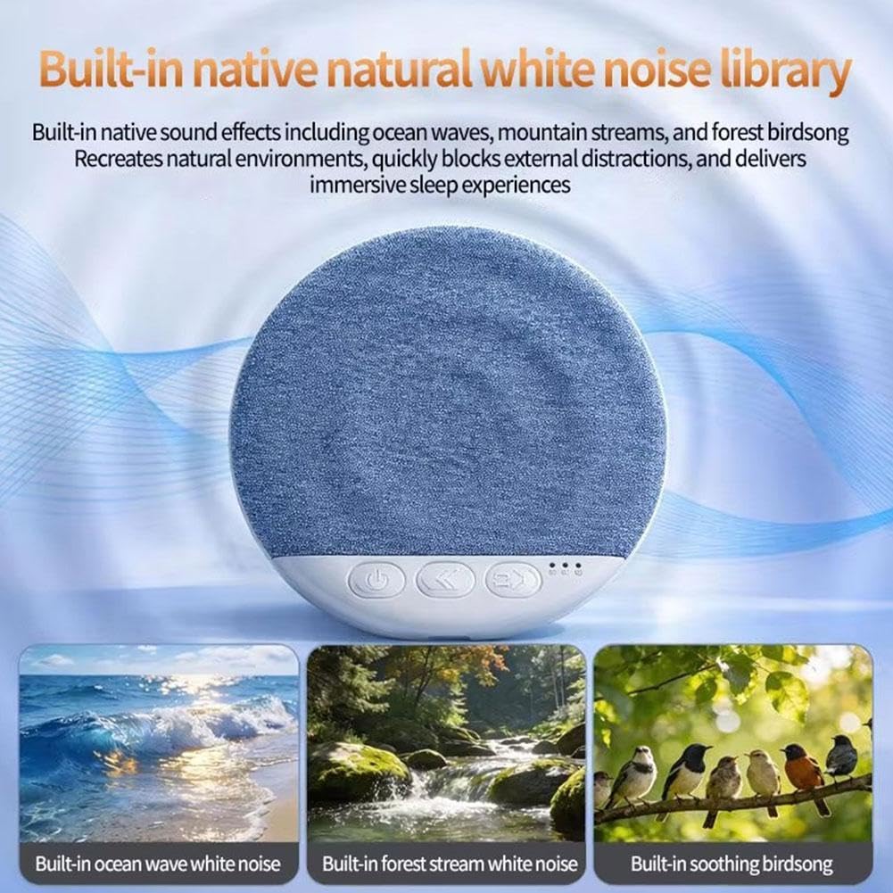 2026 New Bluetooth Pillow Speaker for Sleeping, Mini Portable Under Pillow Speaker with White Noise Timer,Bluetooth 5.4 Wireless Sleep Aid with Stereo Bass Private Sleep Headphones for Side Sleeper — view 9