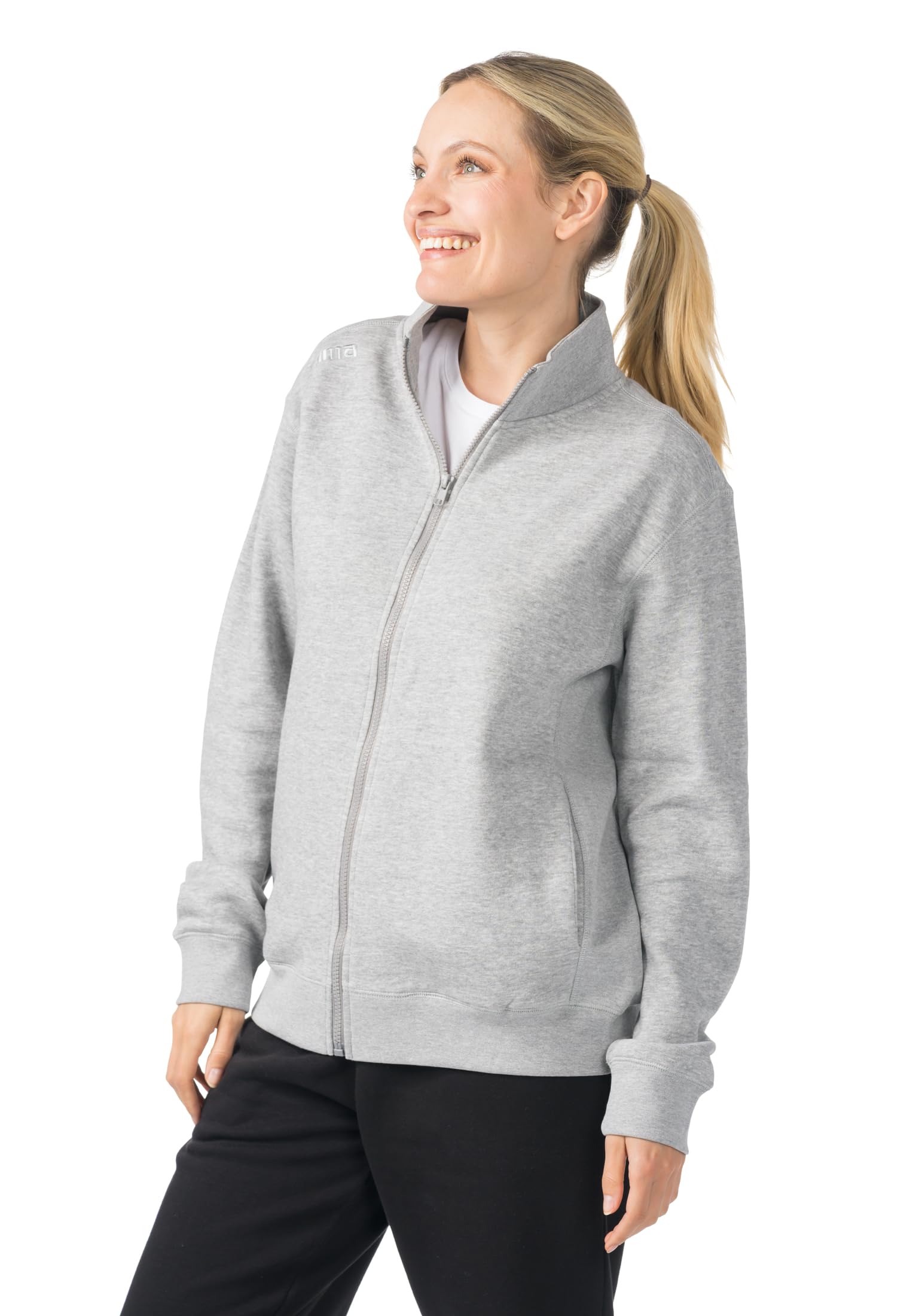 Erima Women's TS Sweat Jacket (2072545) grey melange, 38