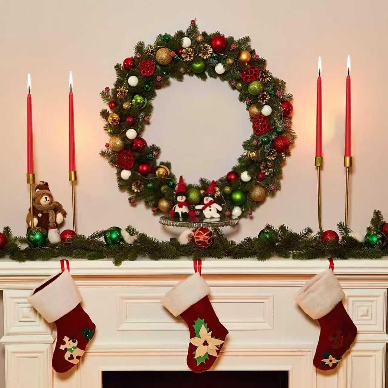 14 Pack Tall Red Taper Candles - 10 Inch Red Dripless, Unscented Dinner Candle - Paraffin Wax with Cotton Wicks - 8 Hour Burn Time. - Image 9