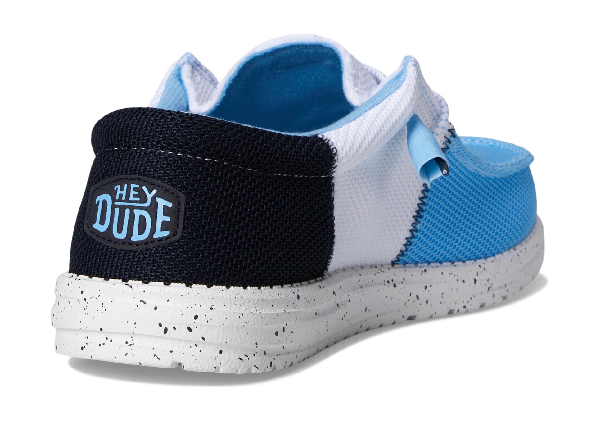 Hey Dude Men Wally Tri Varsity Mesh Sky Blue/White 8 Medium