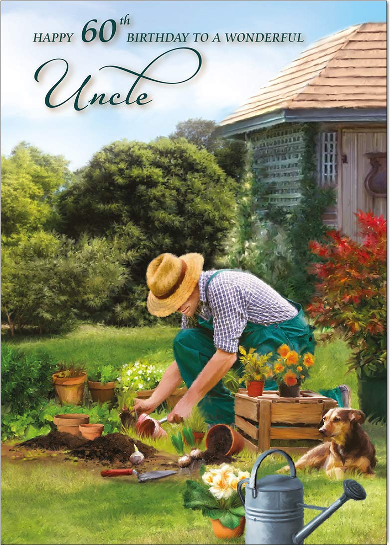Olivia Samuel Biglietto Auguri 85° Compleanno Per Giardiniero – Formato A5 Con Busta – Carta 300g/m² Lucida