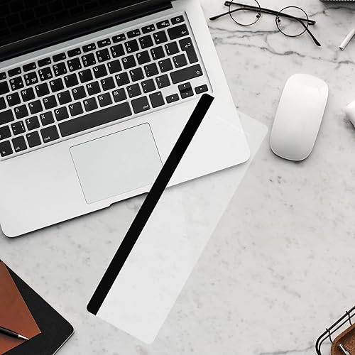 Miniatura 4 de Tablero de notas para monitor, panel lateral transparente, pantalla de acrílico, panel lateral de mensaje para escritorio de oficina y hogar (1)