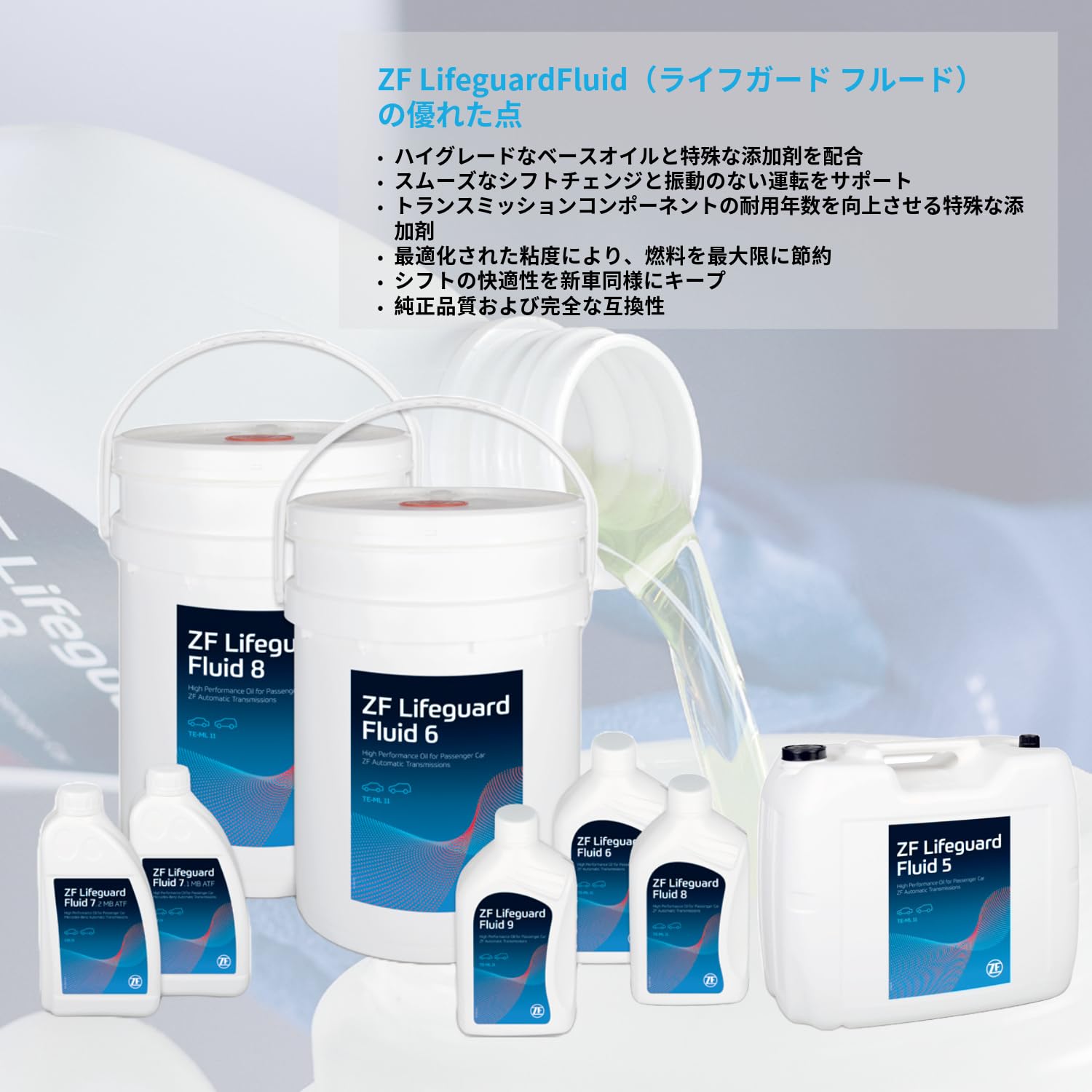 Amazon.co.jp: ゼットエフ(ZF) 【日本正規代理店】 ATF オイル