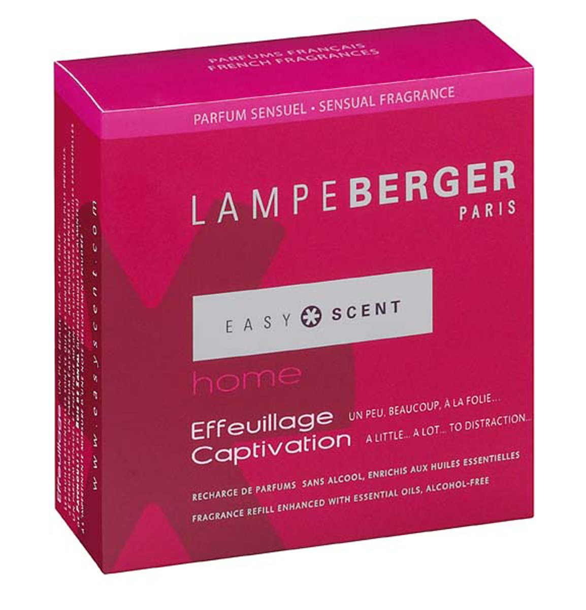 Easy Scent by Lampe Berger Home Recharge Captivation Aromatherapy Candle