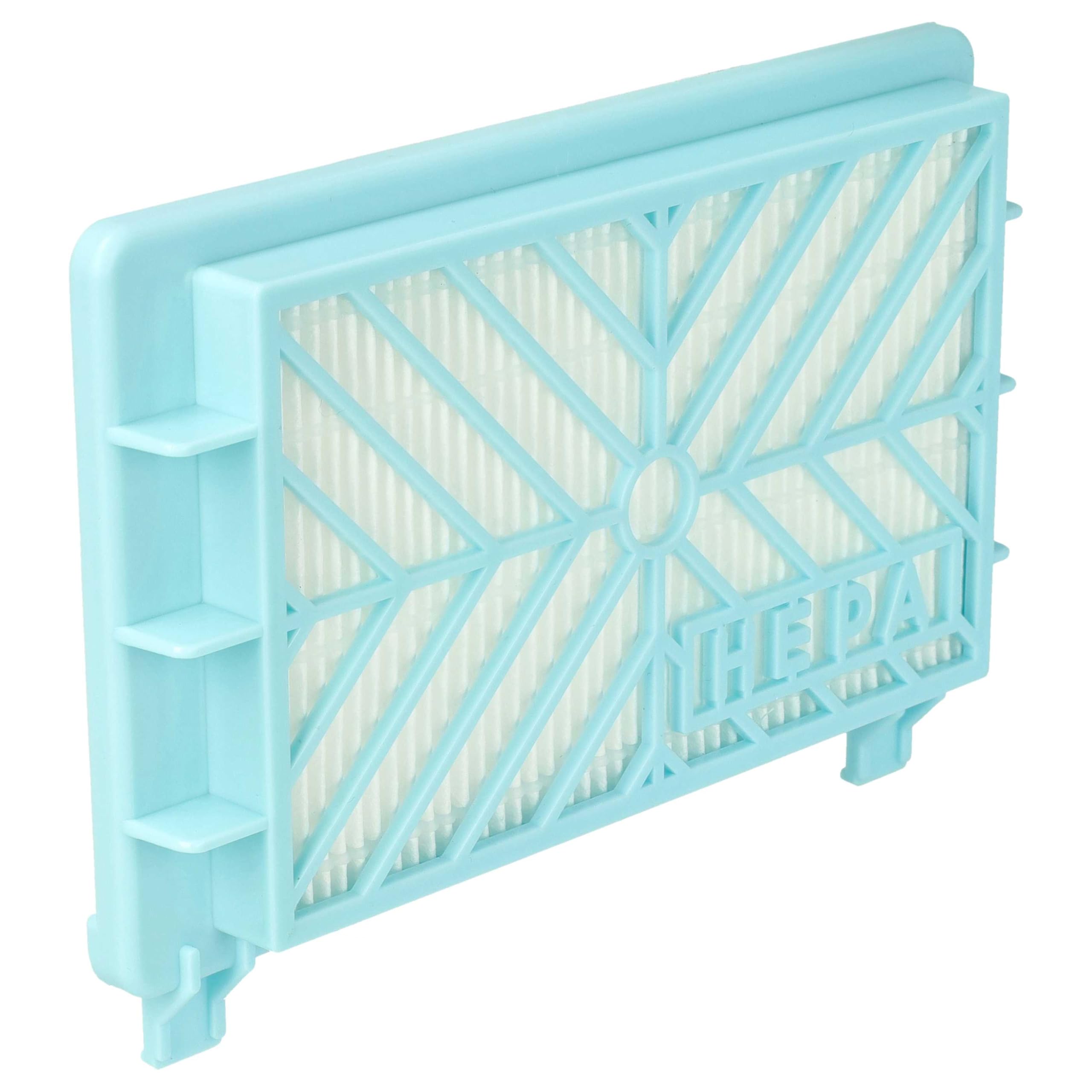 vhbw 6 filtrów, kompatybilny z Philips FC8912/01 FC8748/01 FC8736/01, FC8738/01, FC8740/01 - filtr HEPA czarny/biały