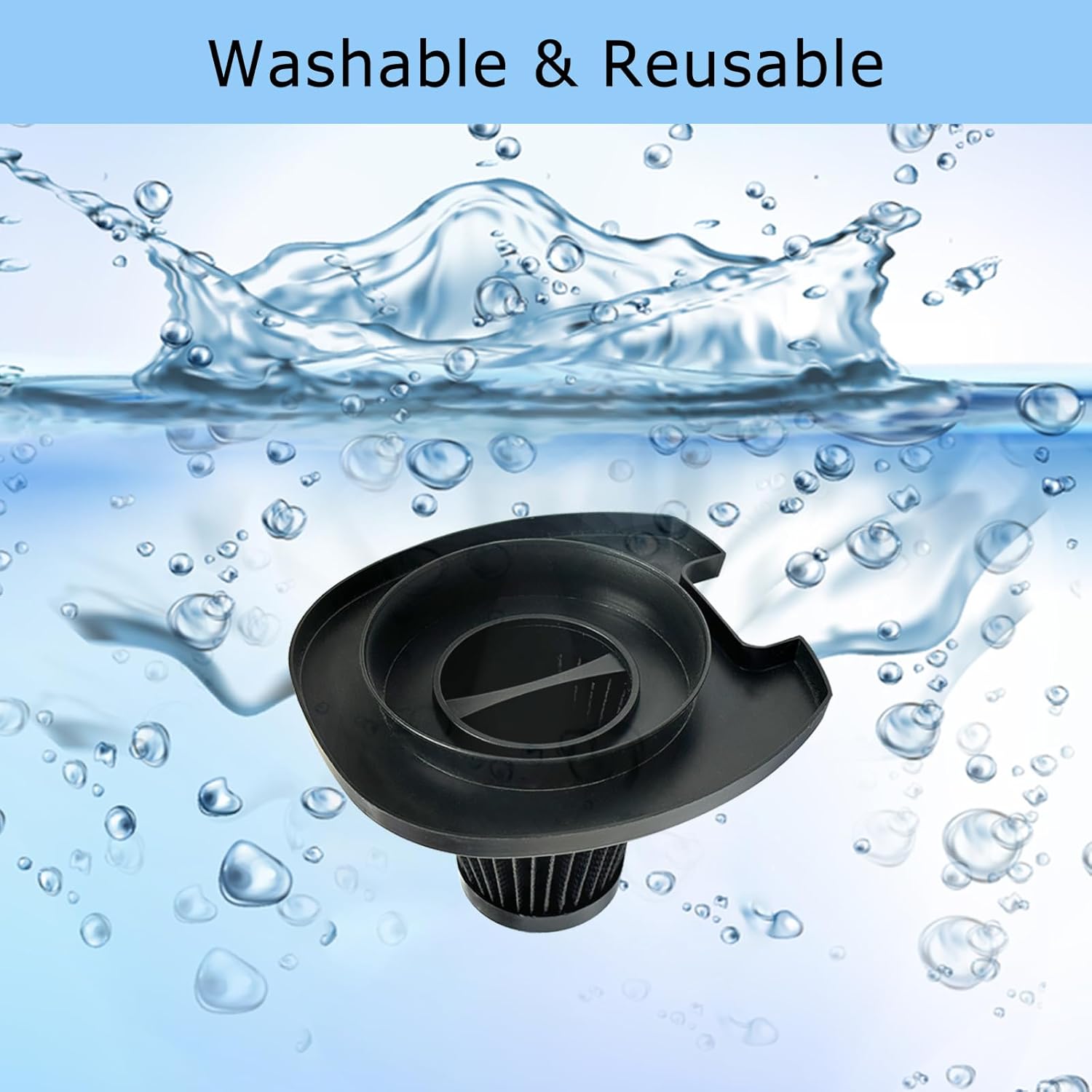 2 Pack HEPA Filters Compatible with Black + Decker and Dirt Devil 3-in-1 Lightweight Corded Upright and Handheld Multi-Surface Vacuum EV1416 and EV1426CS - Image 6