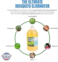 Vista 2 de Mosquito Magician repelente mata mosquitos natural concentrado, 1 galón