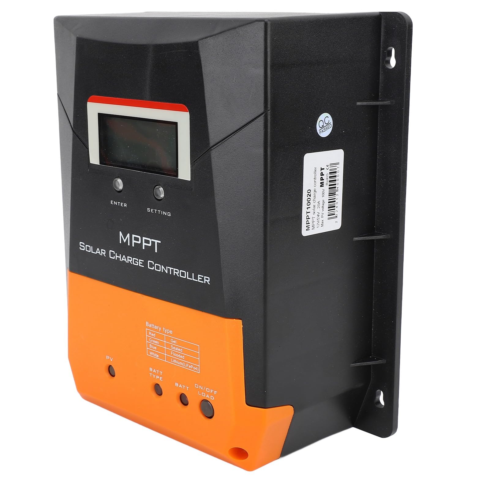 Fdit Regolatore di Carica Solare MPPT Soluzione di Ricarica Efficiente per Utenti di Pannelli Solari con Batteria LFP
