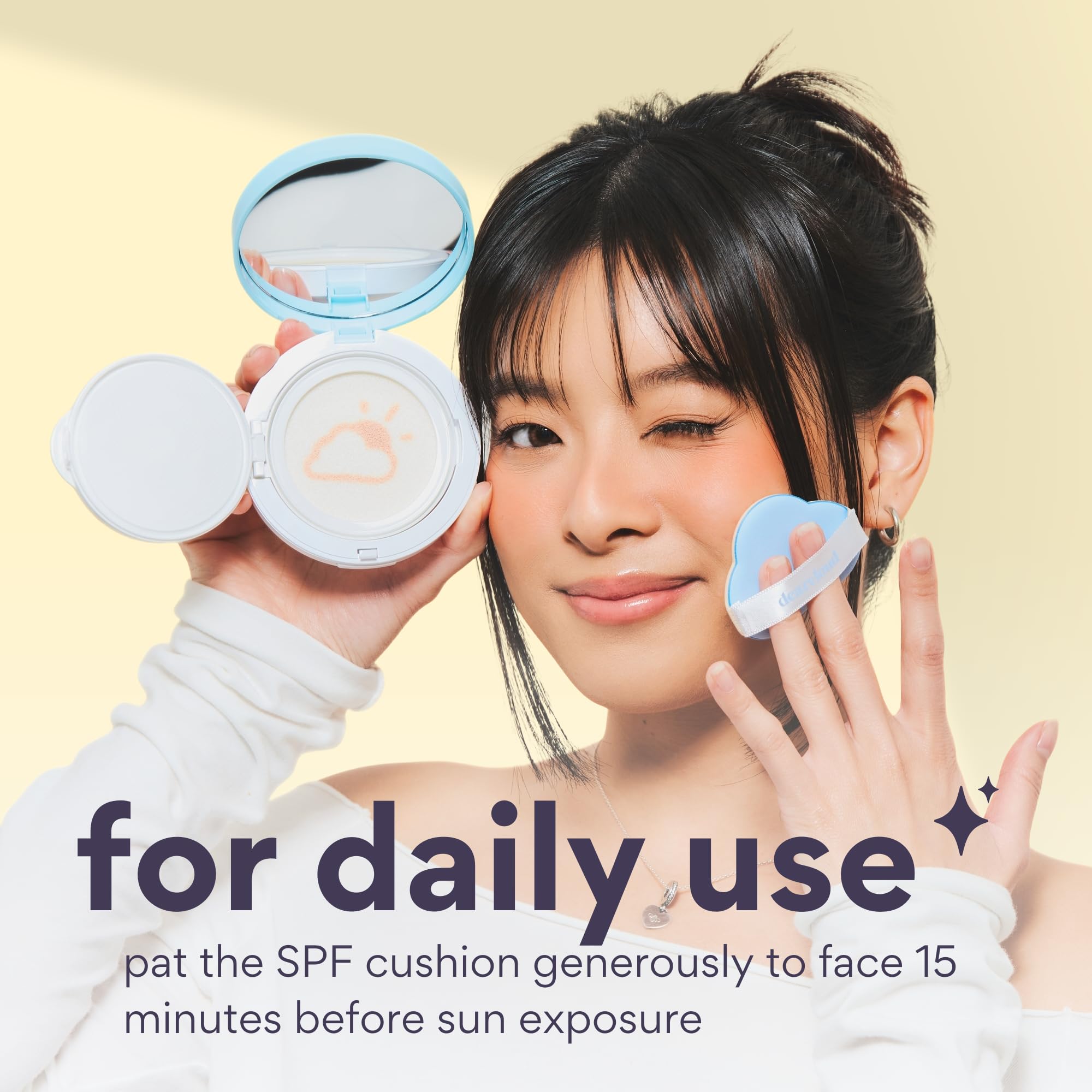 Amazon.com: dearcloud Dear Sun Perfecting SPF Cushion – Color