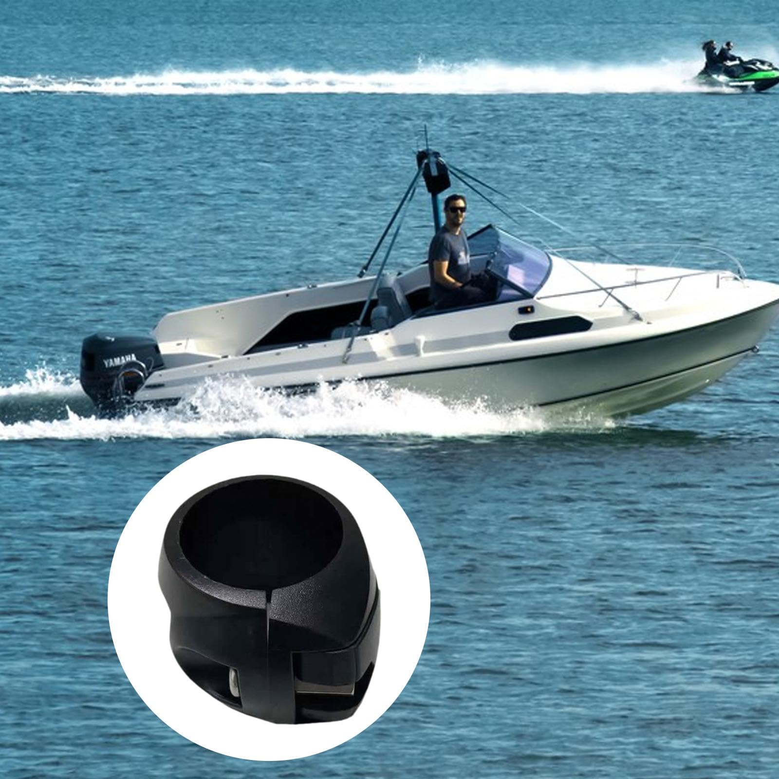Clip de Pagaie Robuste pour Planche de Surf, Kayak, Paddle, Portable, en Nylon Compact, Pièce de Rechange à Dégagement Rapide