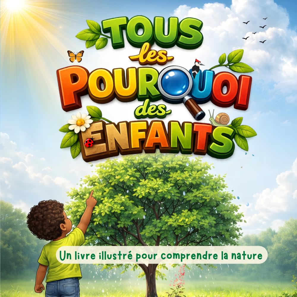 TOUS les POURQUOI des ENFANTS: Un livre illustré pour comprendre la nature
