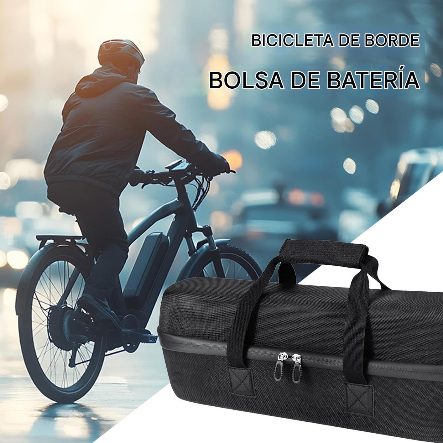 Borsa Batteria Per Bici Elettrica 10 Litri Borsetta Ignifuga Per Bici | Borsa Accumulo Della Batteria Per Pendolarismo Urbano Ciclismo Quotidiano Viaggio E Campeggio