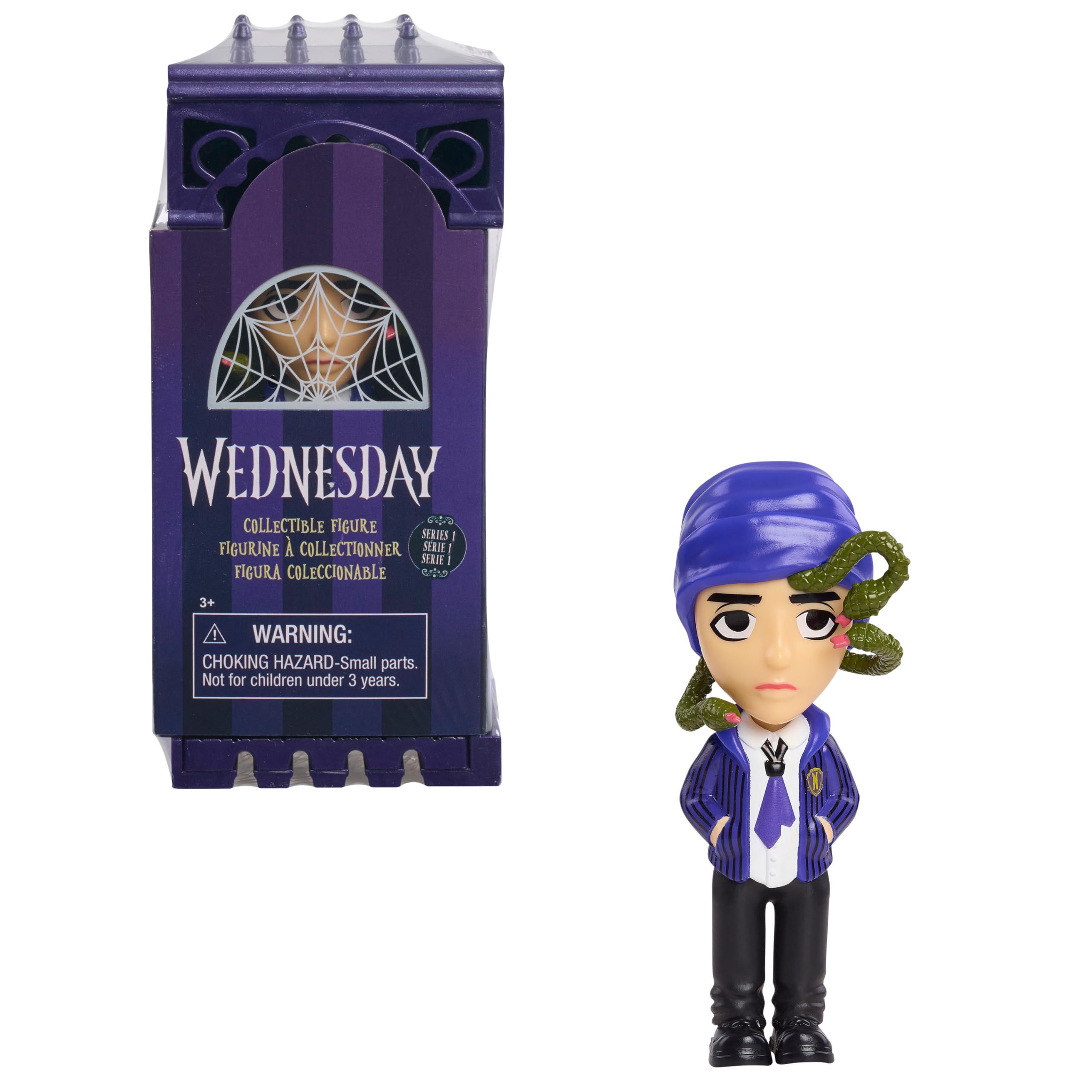 Amazon.com: Just Play Wednesday Small 4-inch Collectible Stylized