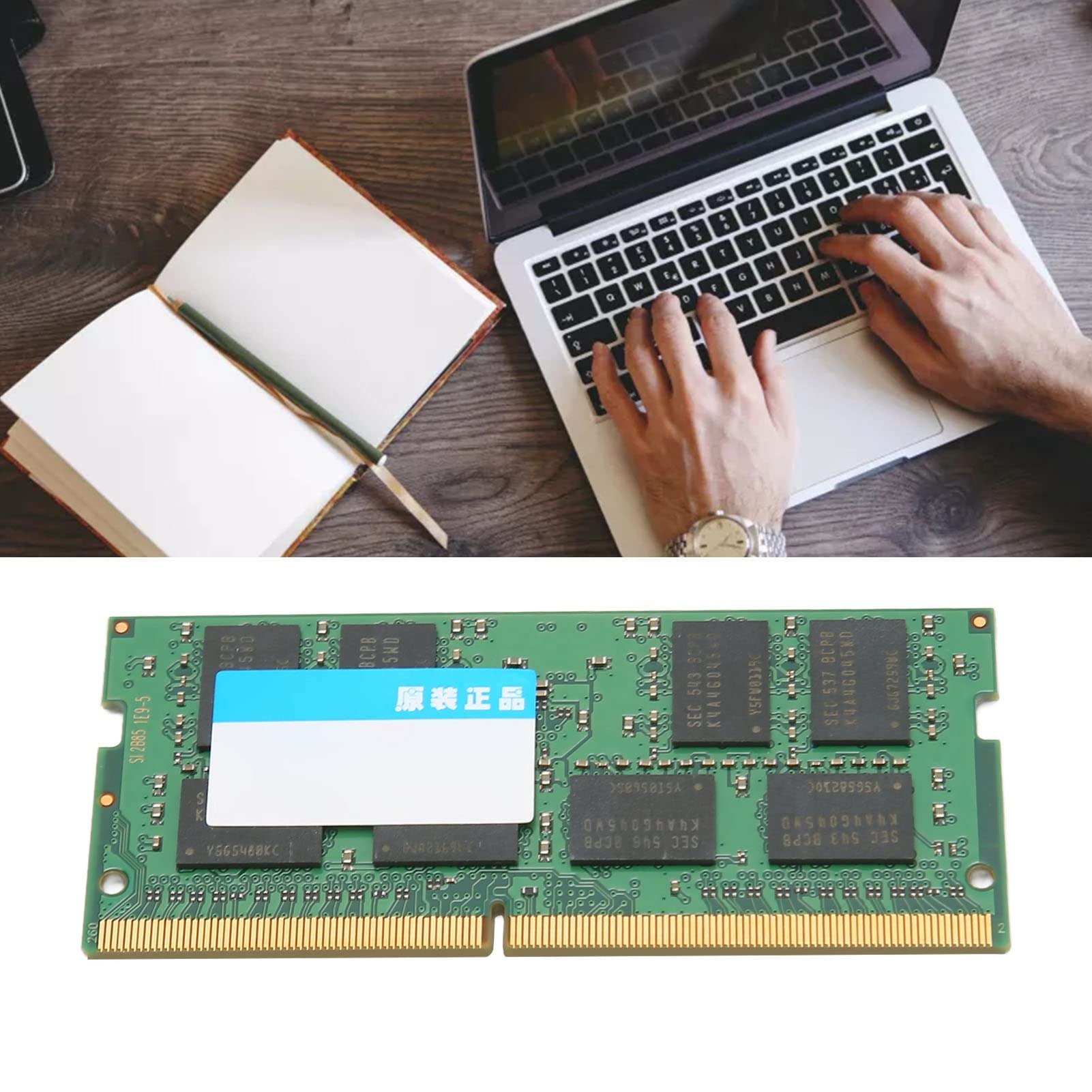 Moduł Pamięci Laptopa, 4GB-16GB DDR4 SODIMM 2666Mhz 260Pin 64 Bity 1.2V moduł Pamięci RAM Laptopa, Plug and Play (4 GB)