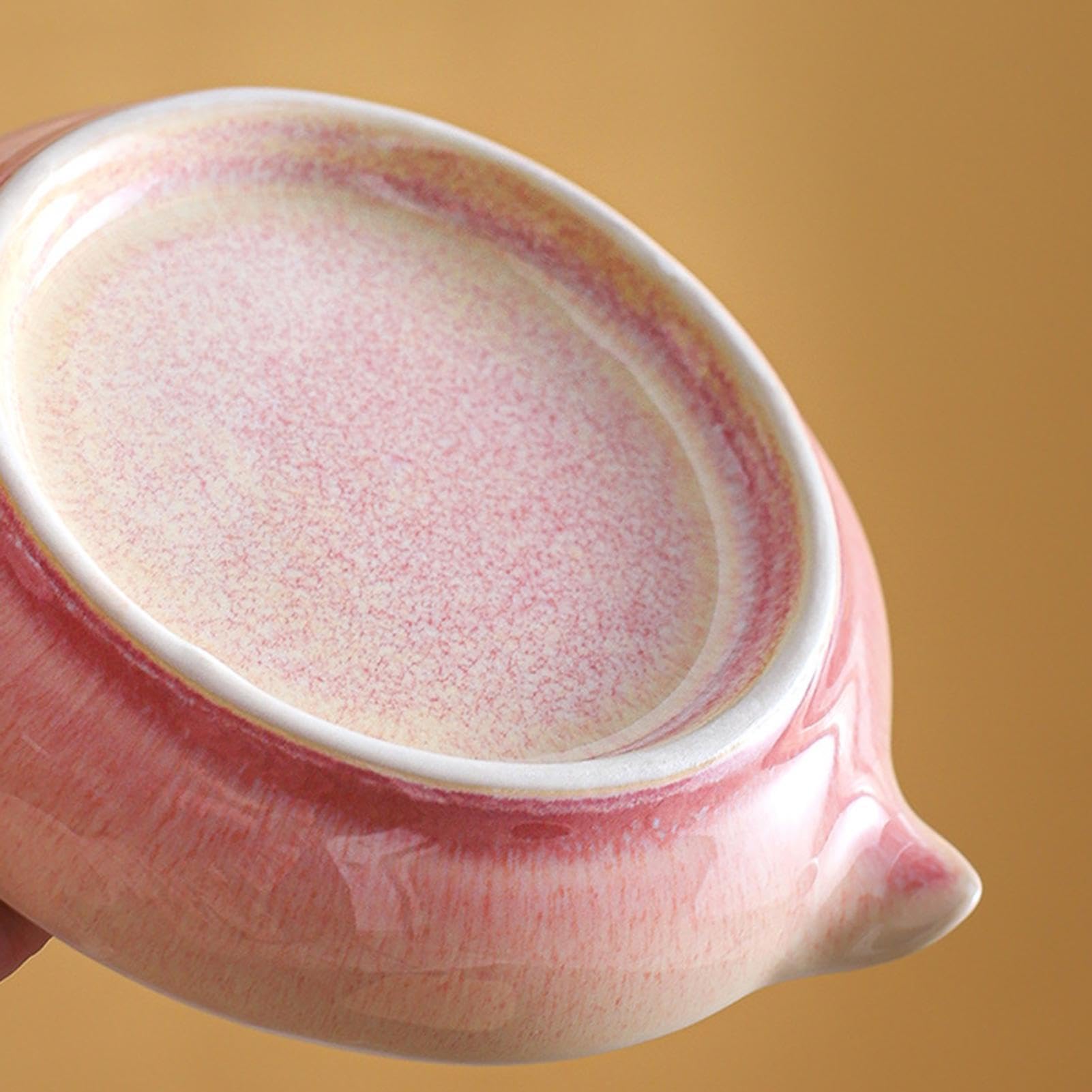 Ceramiczny talerz do tarcia, średnica 12 cm, ceramiczny, glazura, z gradientem, szatkownica ceramiczna, jednokolorowa, do imbiru, czosnku i
