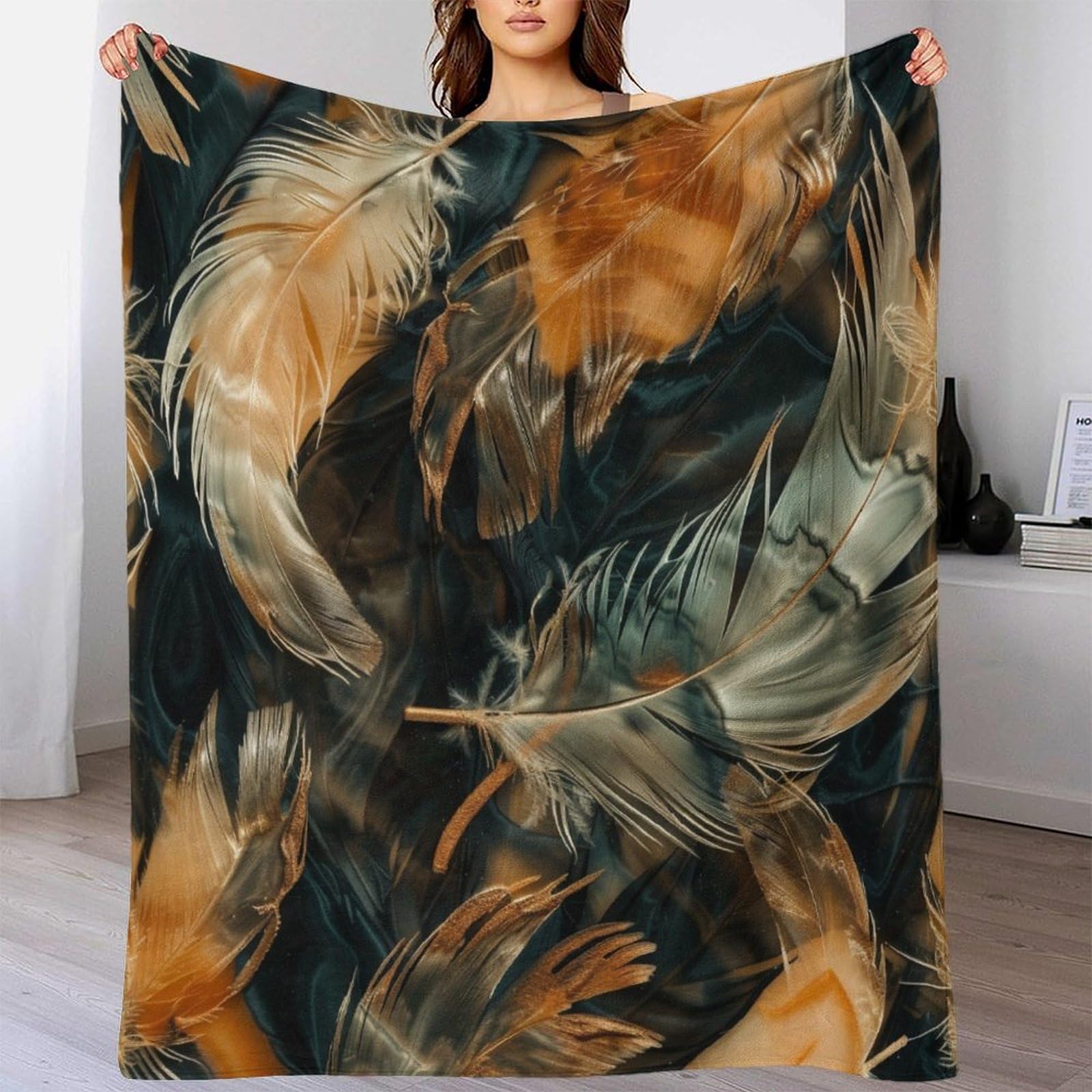 Coperta morbida in pile di flanella, ideale come regalo di compleanno per amici, familiari, regalo di Natale per amici e partner, coperta natalizia per divano e letto, 150 x 200 cm