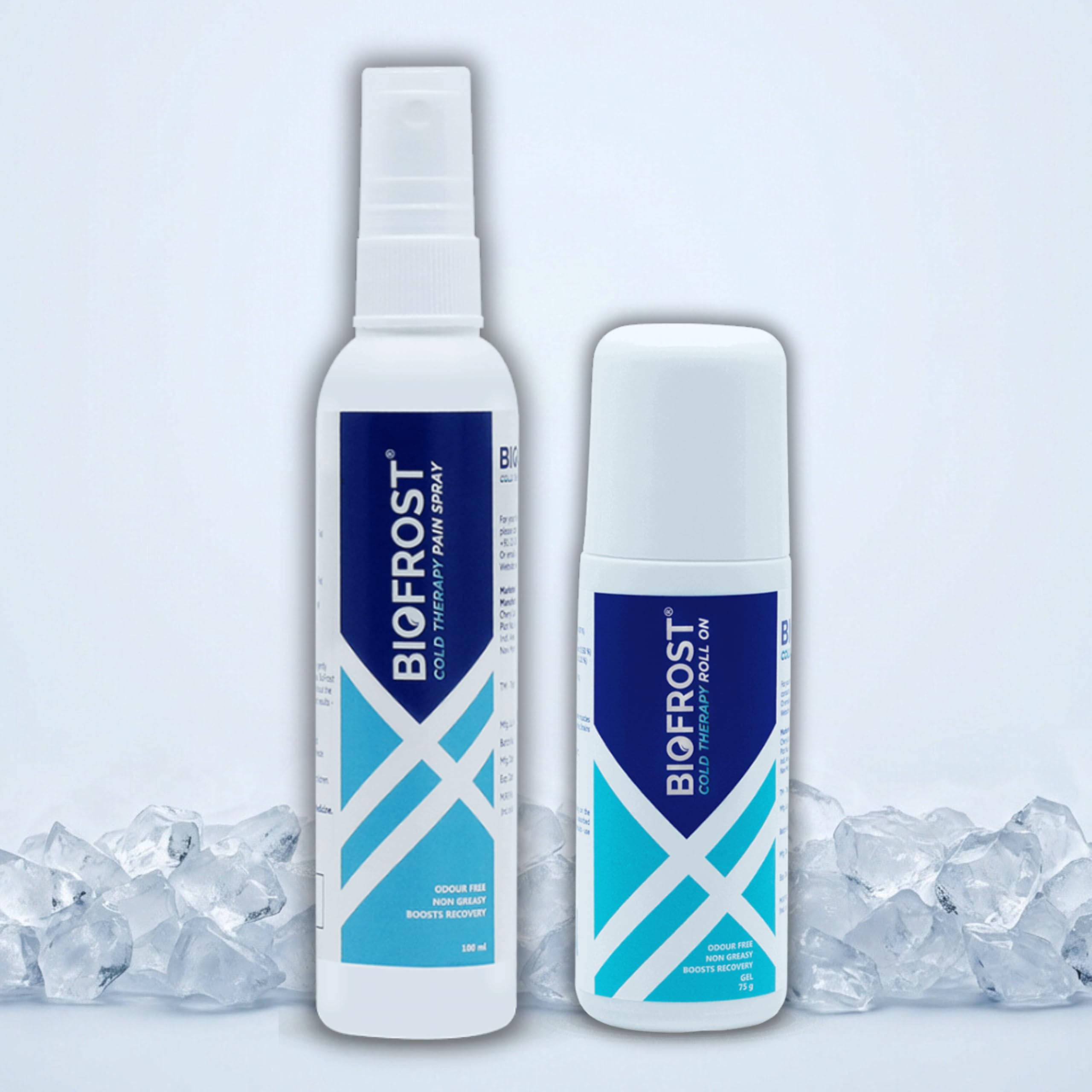BioFrost Cold Therapy Combo – Spray 100ml + Roll-On 75g | Fast Cooling Relief for Muscle & Joint Pain | No-Touch & Mess-Free Application for Back, Neck, Legs, Ankles & Shoulders-image-31