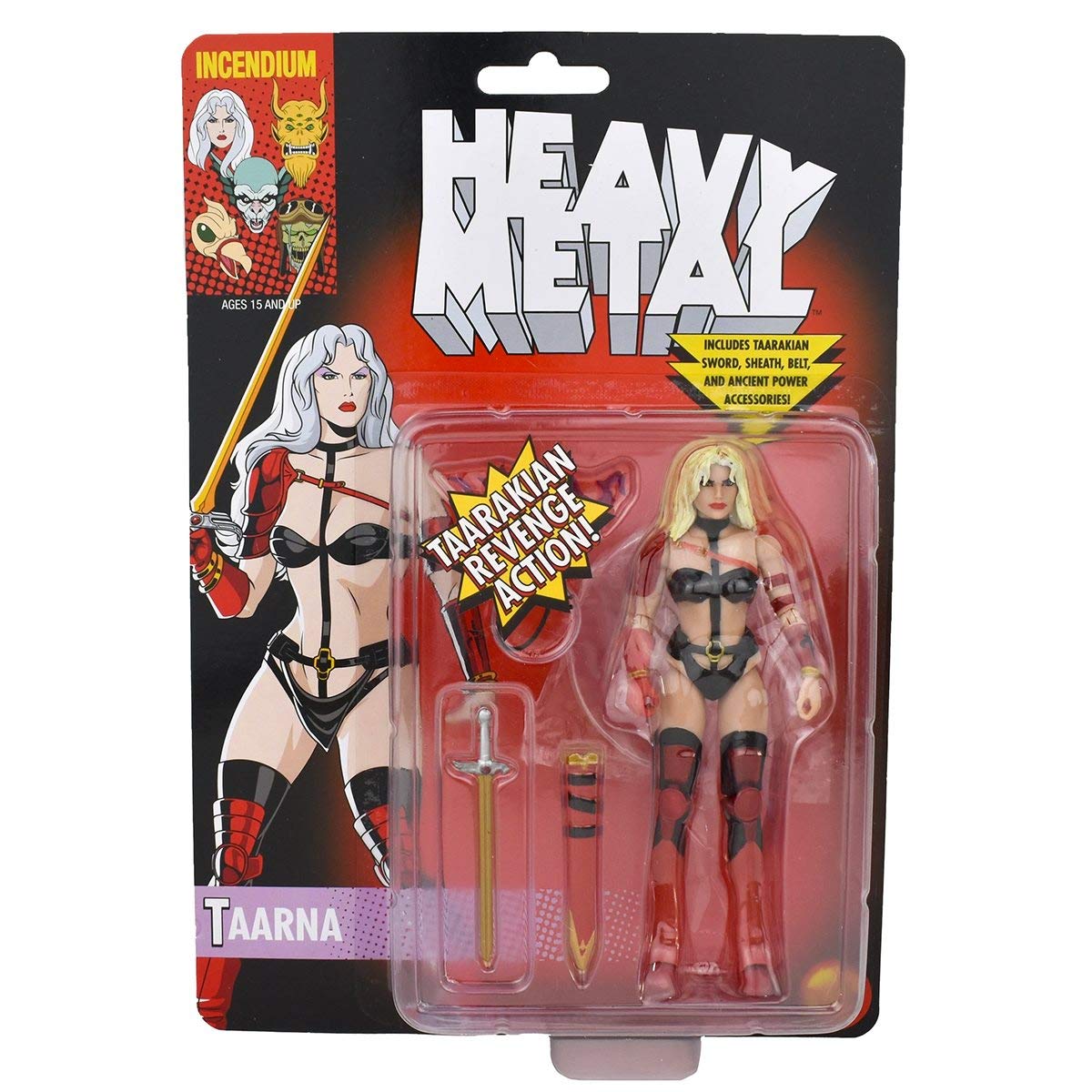 FigBiz Heavy Metal Taarna Action Figure, Blonde Hair Variant