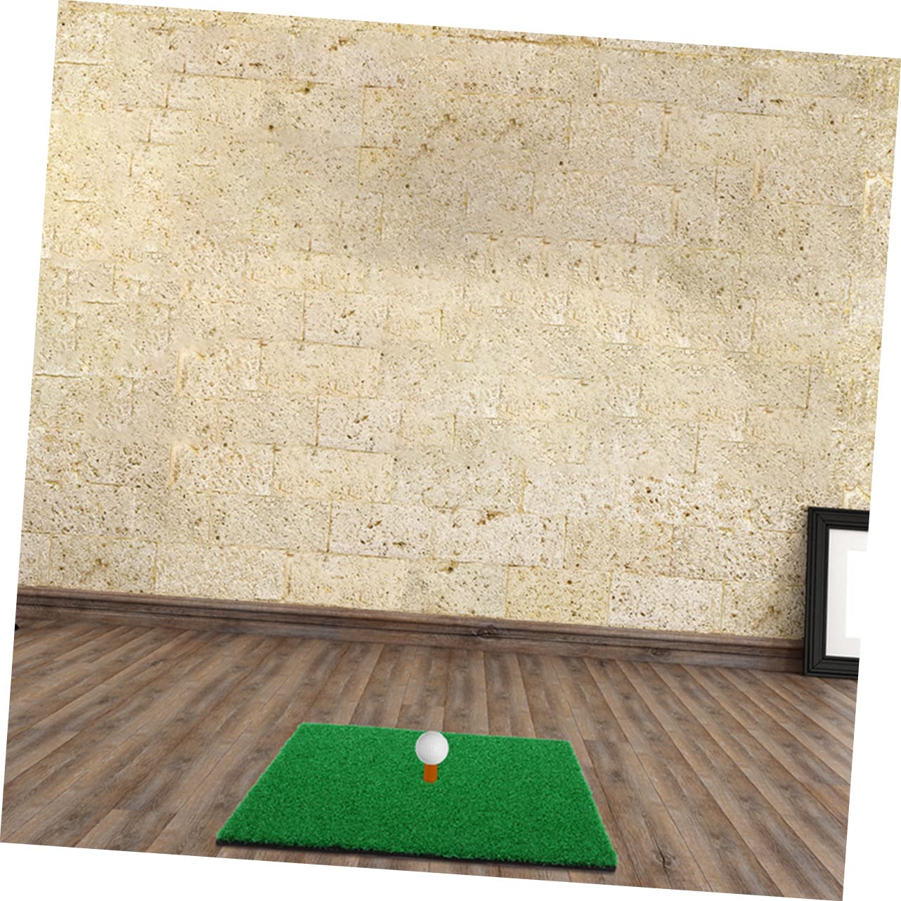 GALPADA Portable Golf Hitting Mat Grass Practice Turf for Backyard Training Improves Range Shot Accuracy for Beginners Professionals