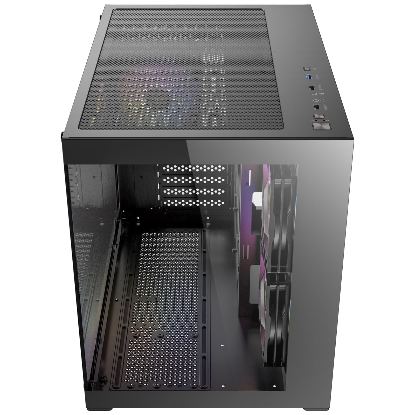 ANTEC CX600M ARGB B Custodia PC Torre Micro-ATX Gaming, Nero