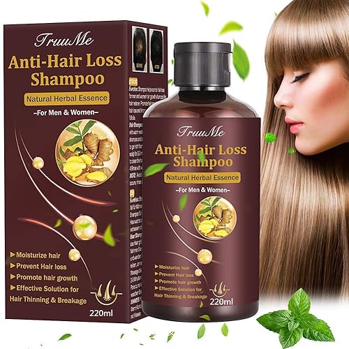 Miniatura 6 de Champú para engrosar el cabello, champú de hierbas naturales y orgánicas para el crecimiento del cabello más rápido, evita la pérdida de cabello,