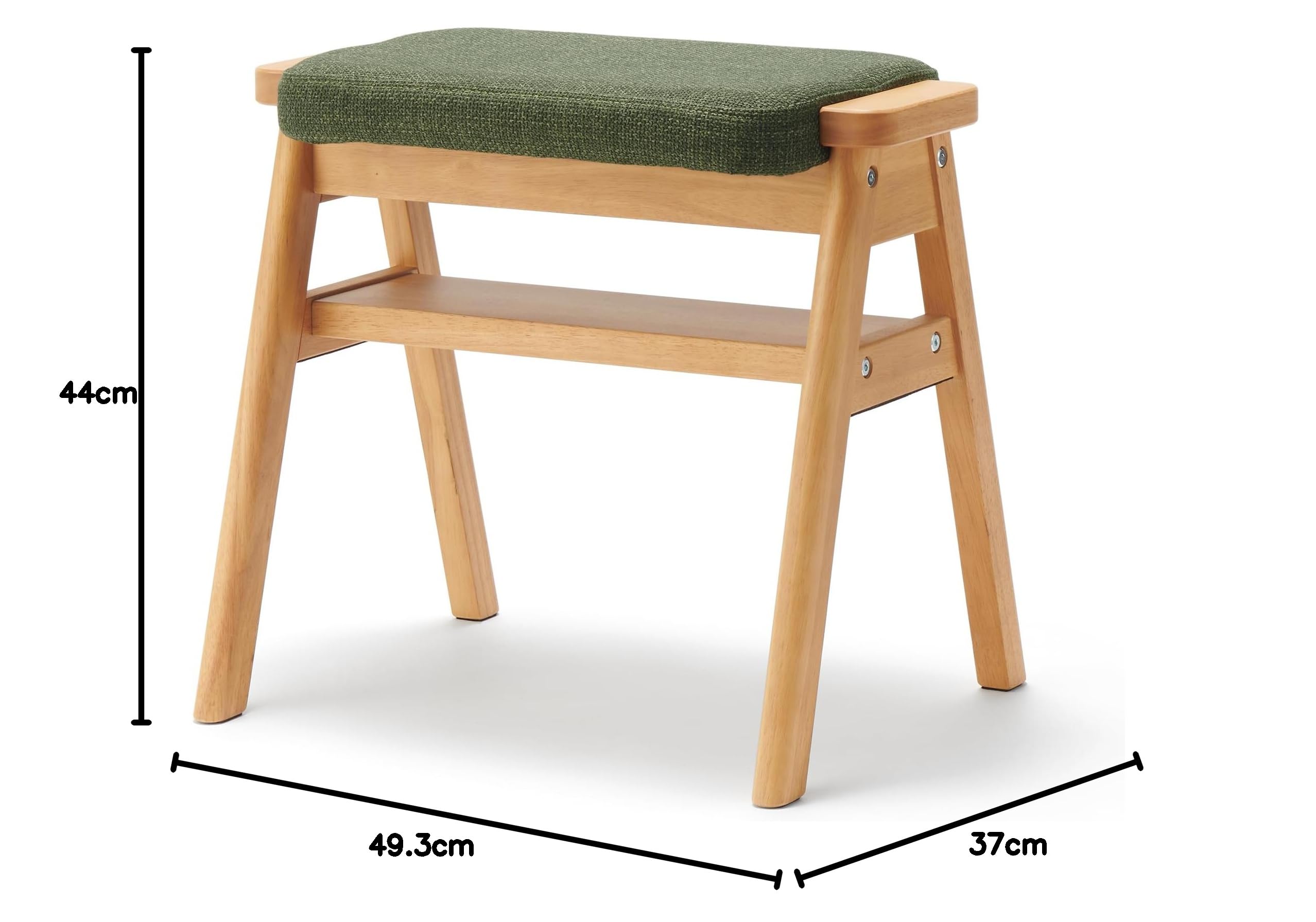 Amazon.co.jp: 無印良品 再生ポリエステル混 木製スタッキングスツール